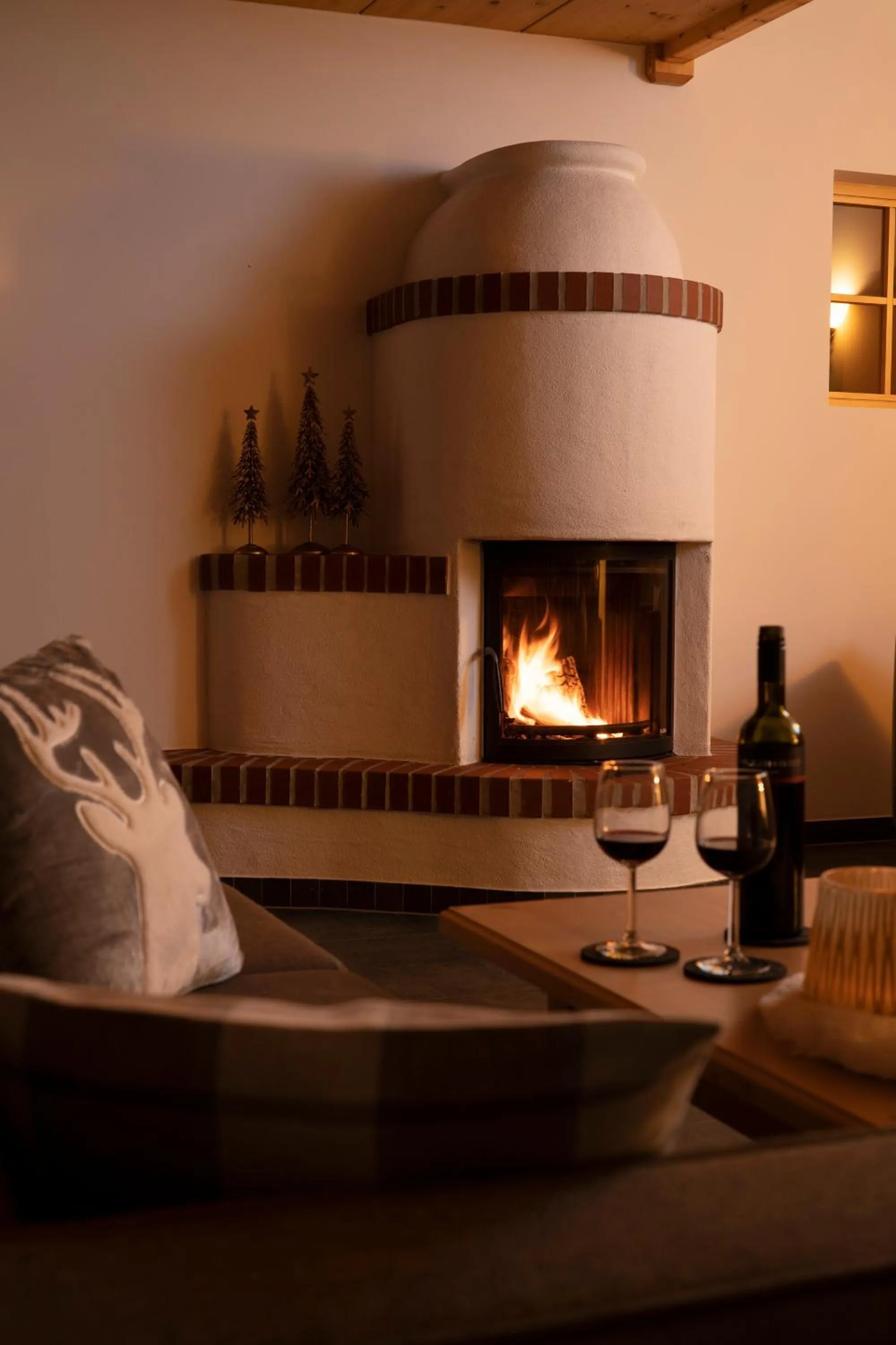 Living room in AlpinLodges Kühtai