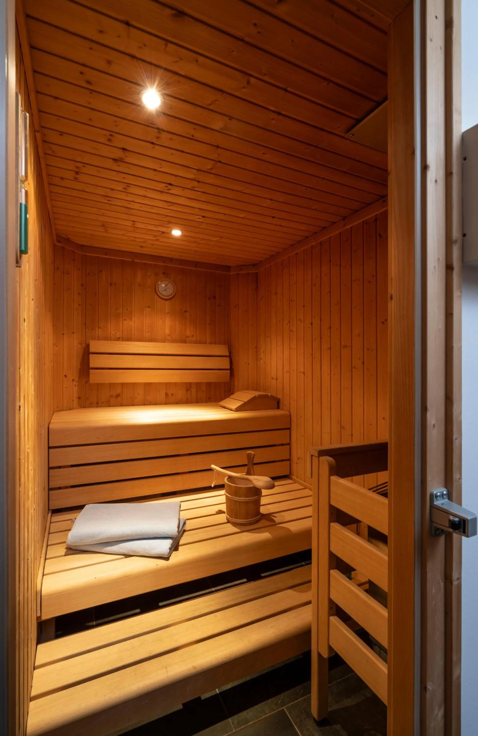 Sauna in AlpinLodges Kühtai