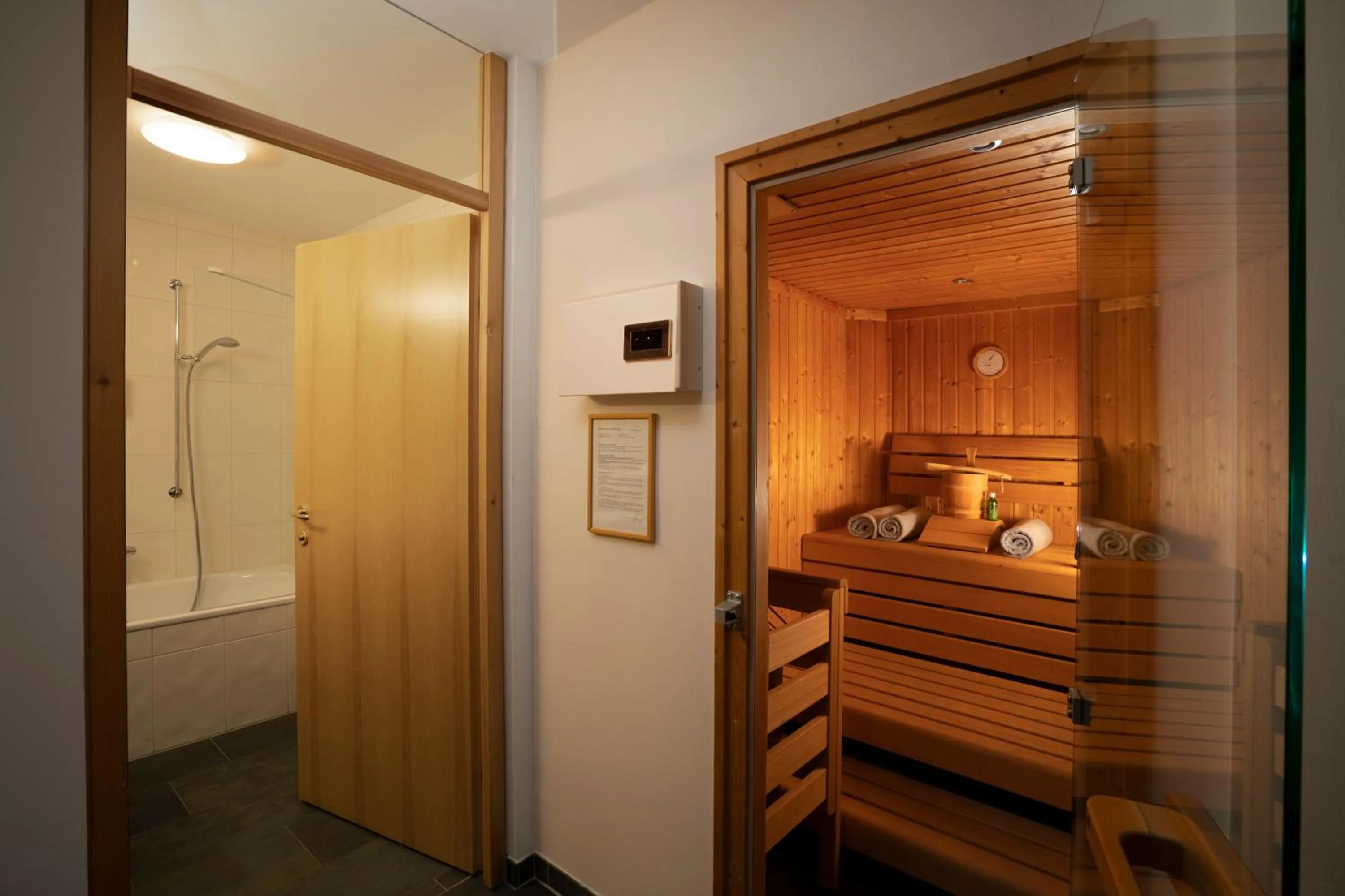 Sauna in AlpinLodges Kühtai