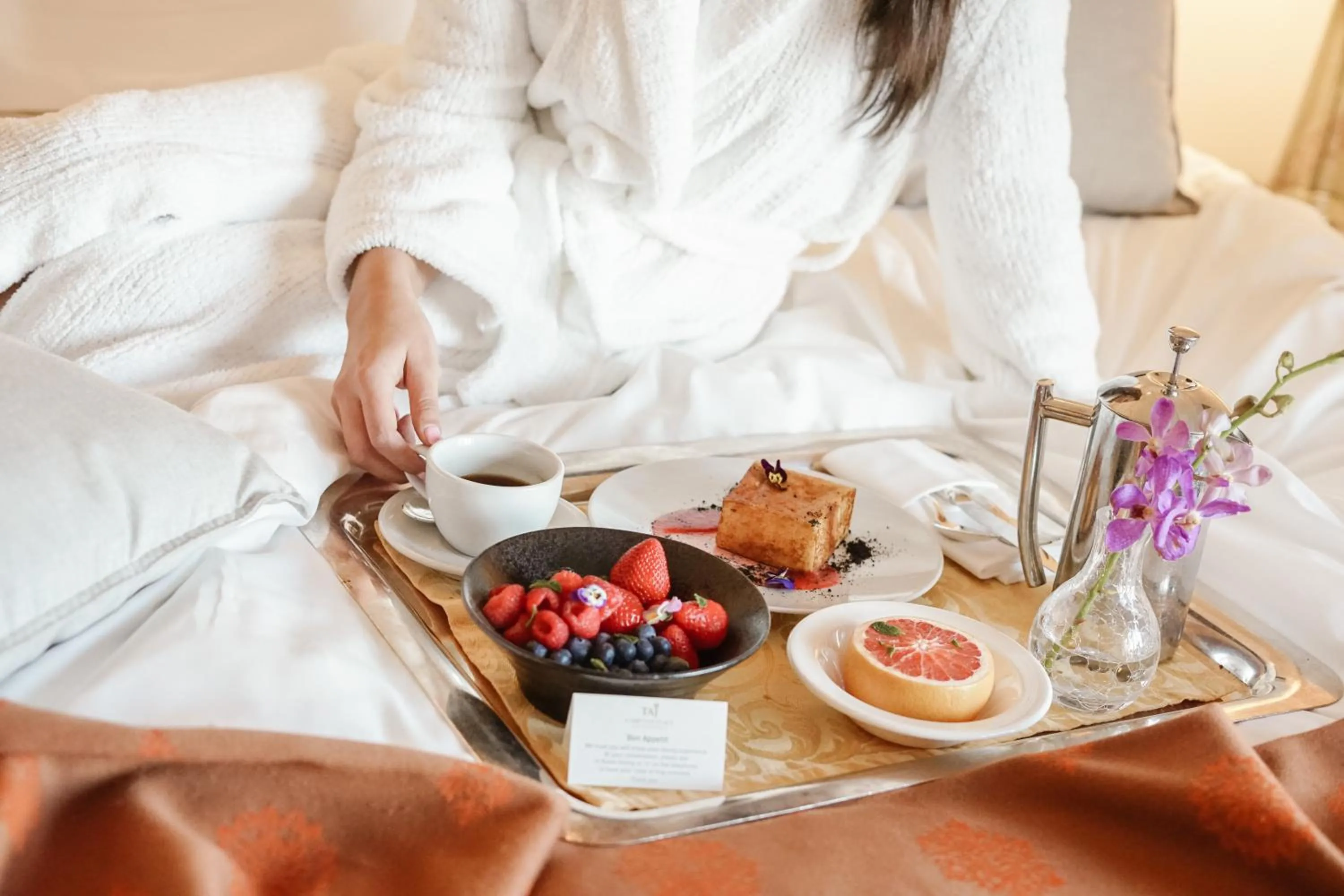 Breakfast, Bed in Taj Campton Place