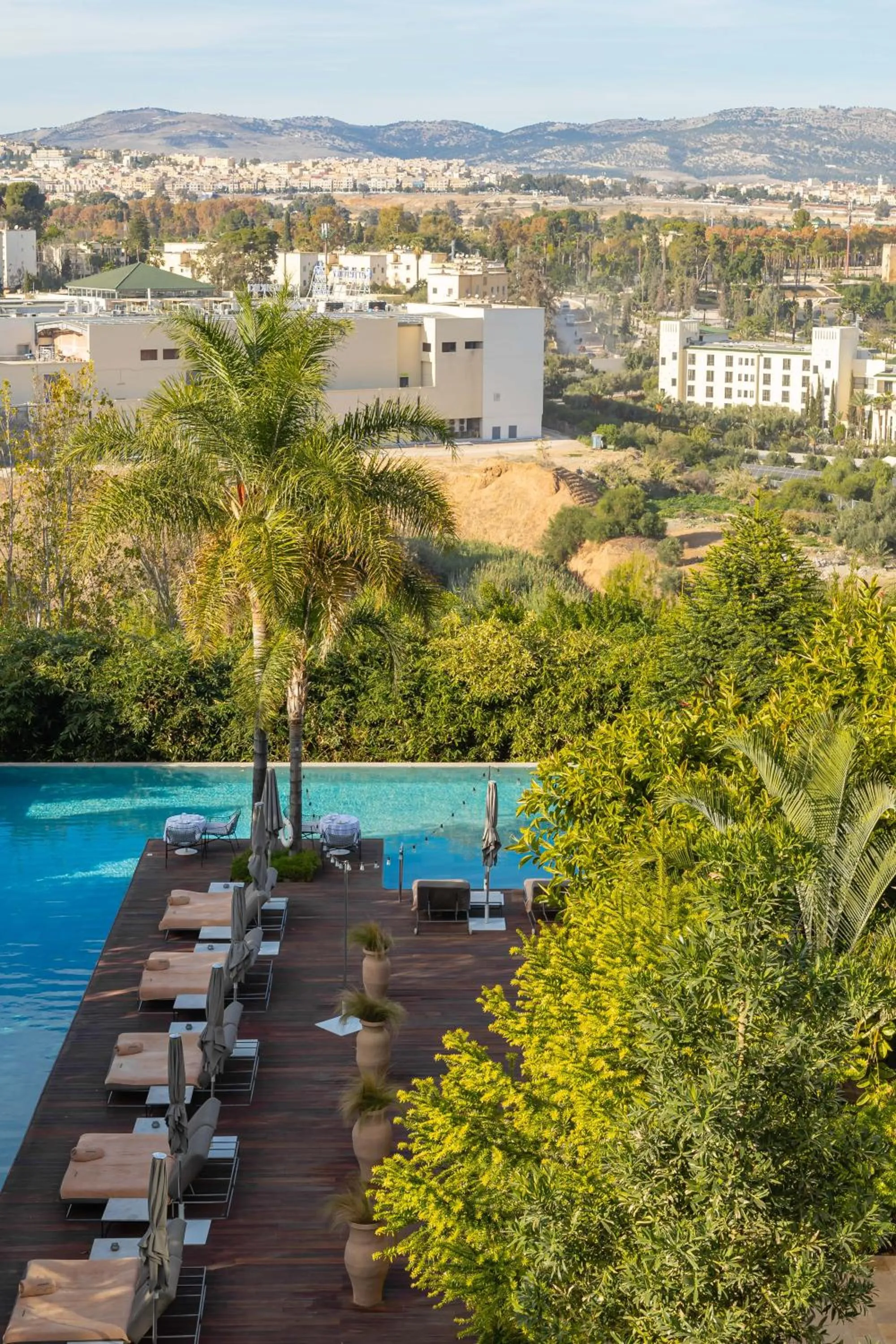 Swimming pool in Hotel Sahrai
