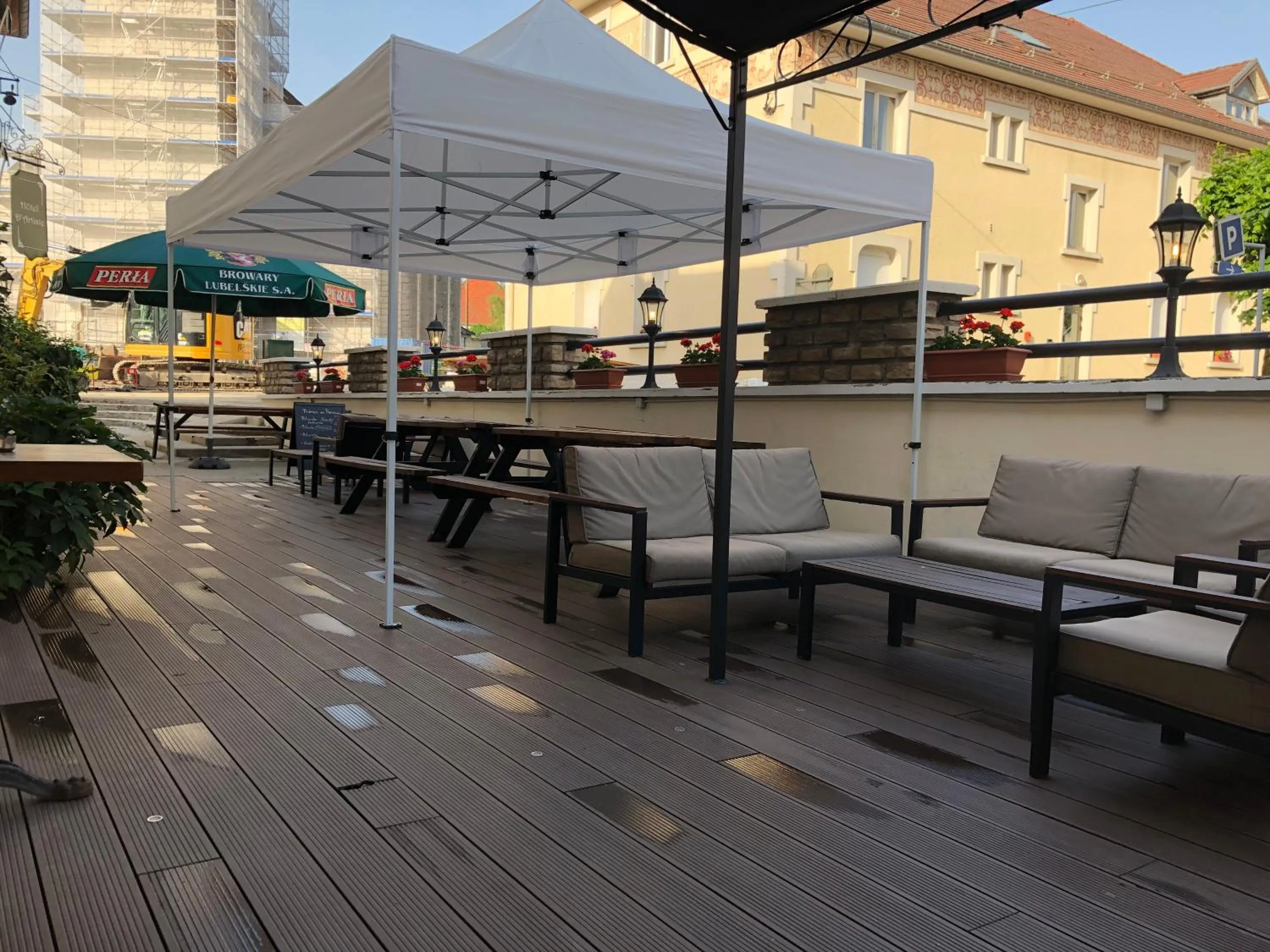Balcony/Terrace in Hôtel D’Artiste