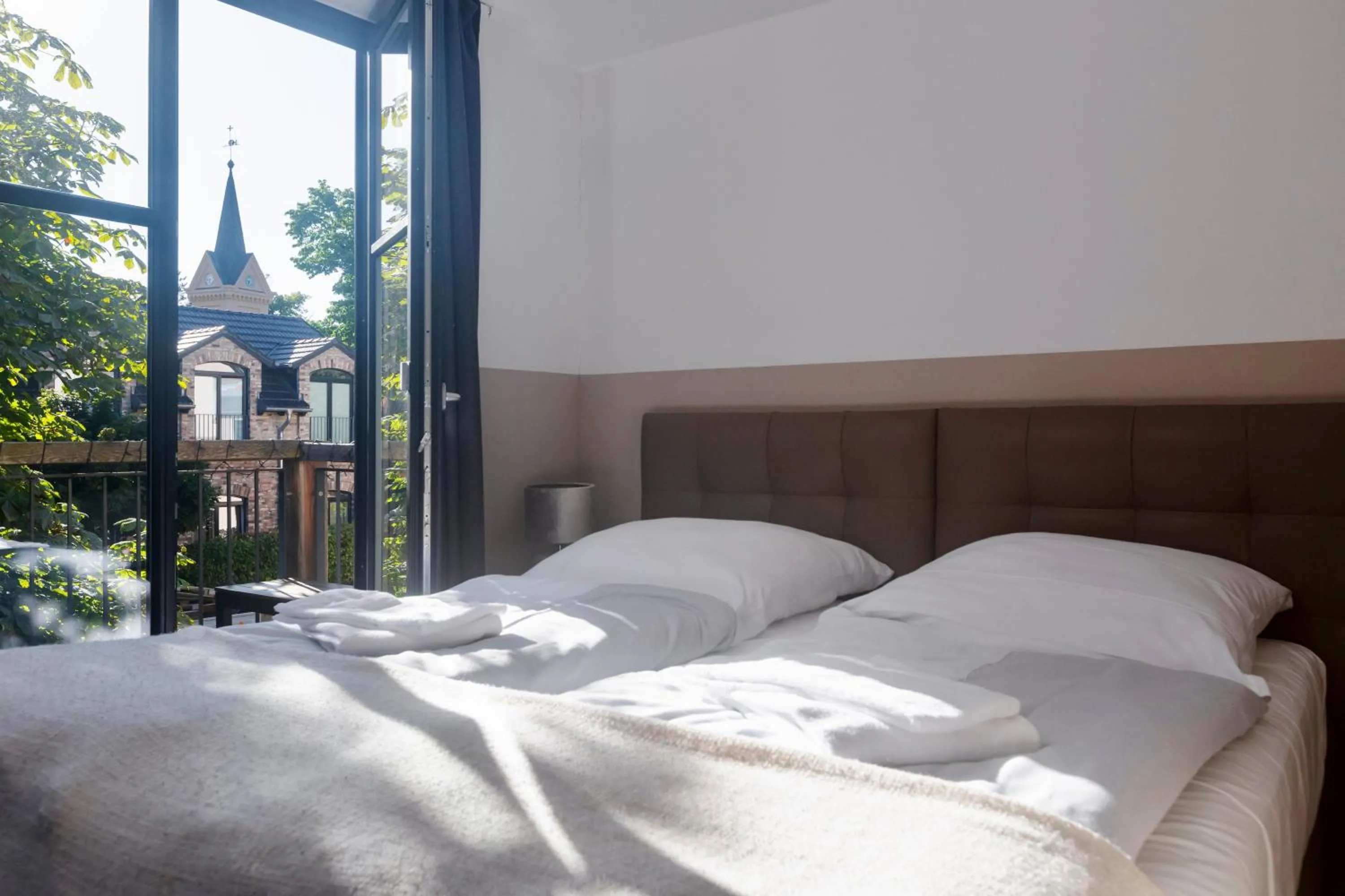 Bed in SEEBADHOF Berlin-Rangsdorf