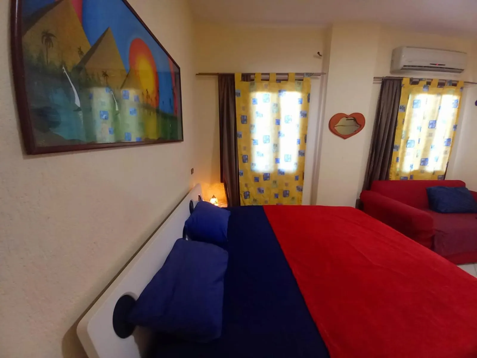 Bed in Juliee House-Criss Resort-Naama Bay