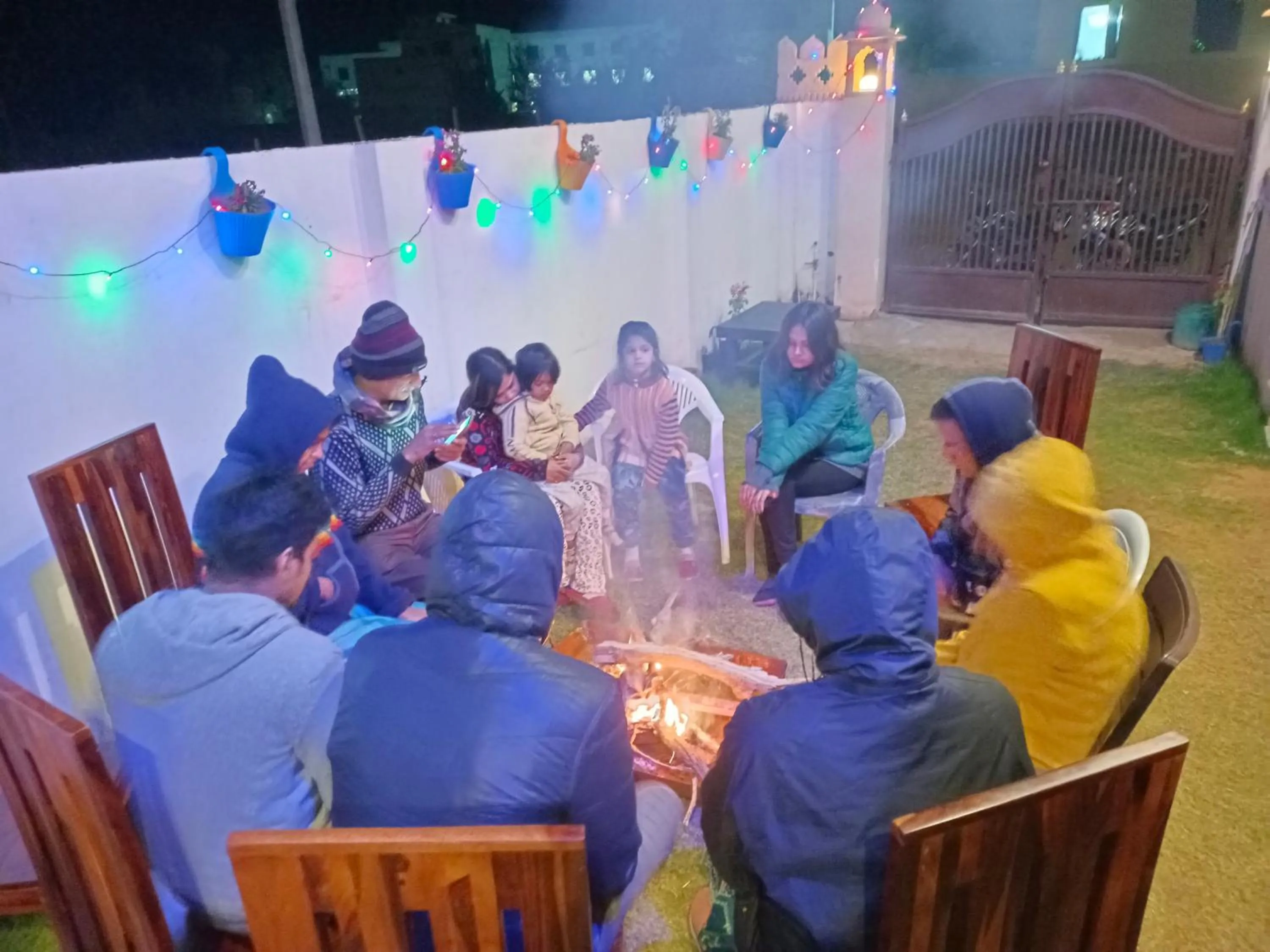 Evening entertainment in The Vantage Haveli