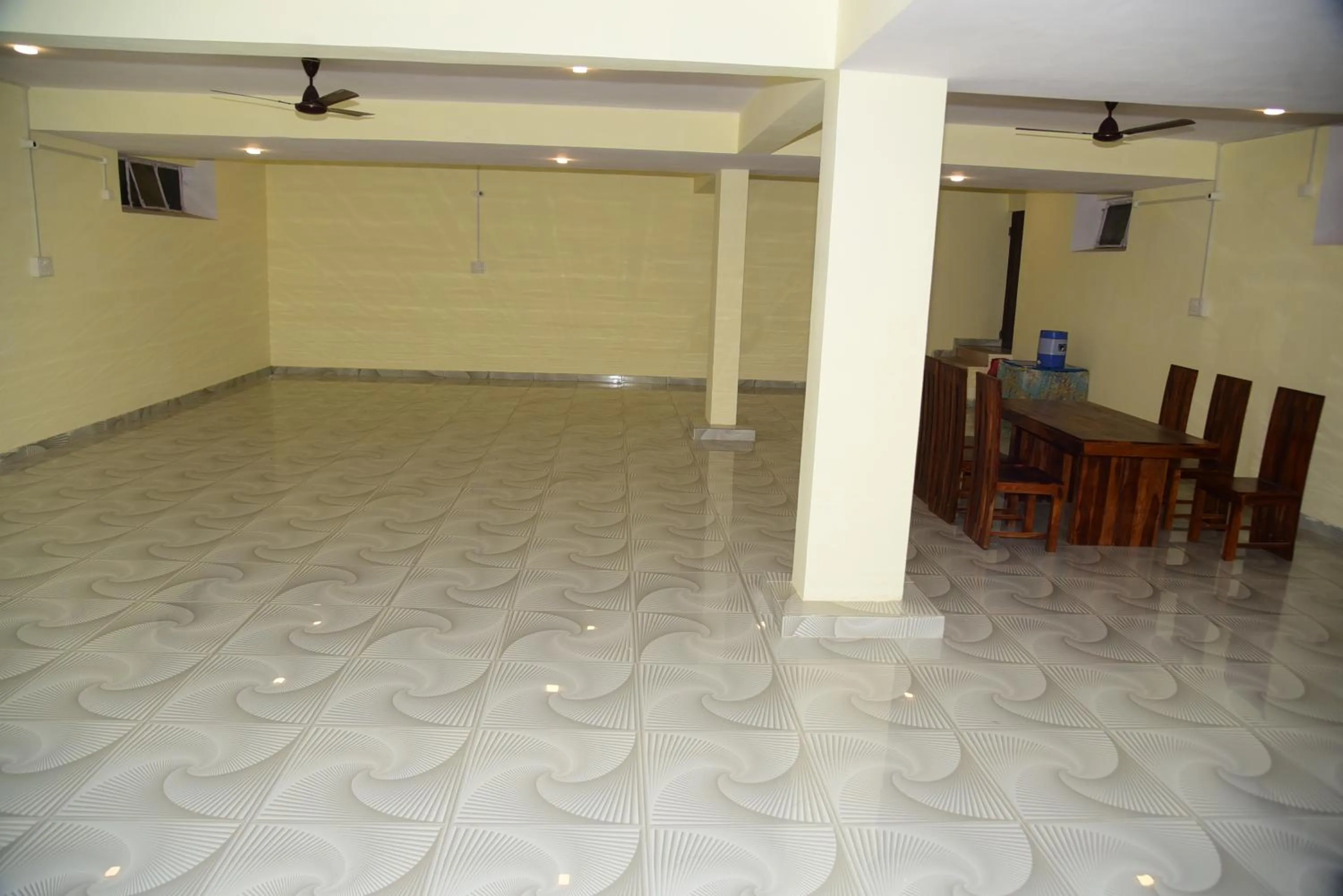 Seating area in The Vantage Haveli