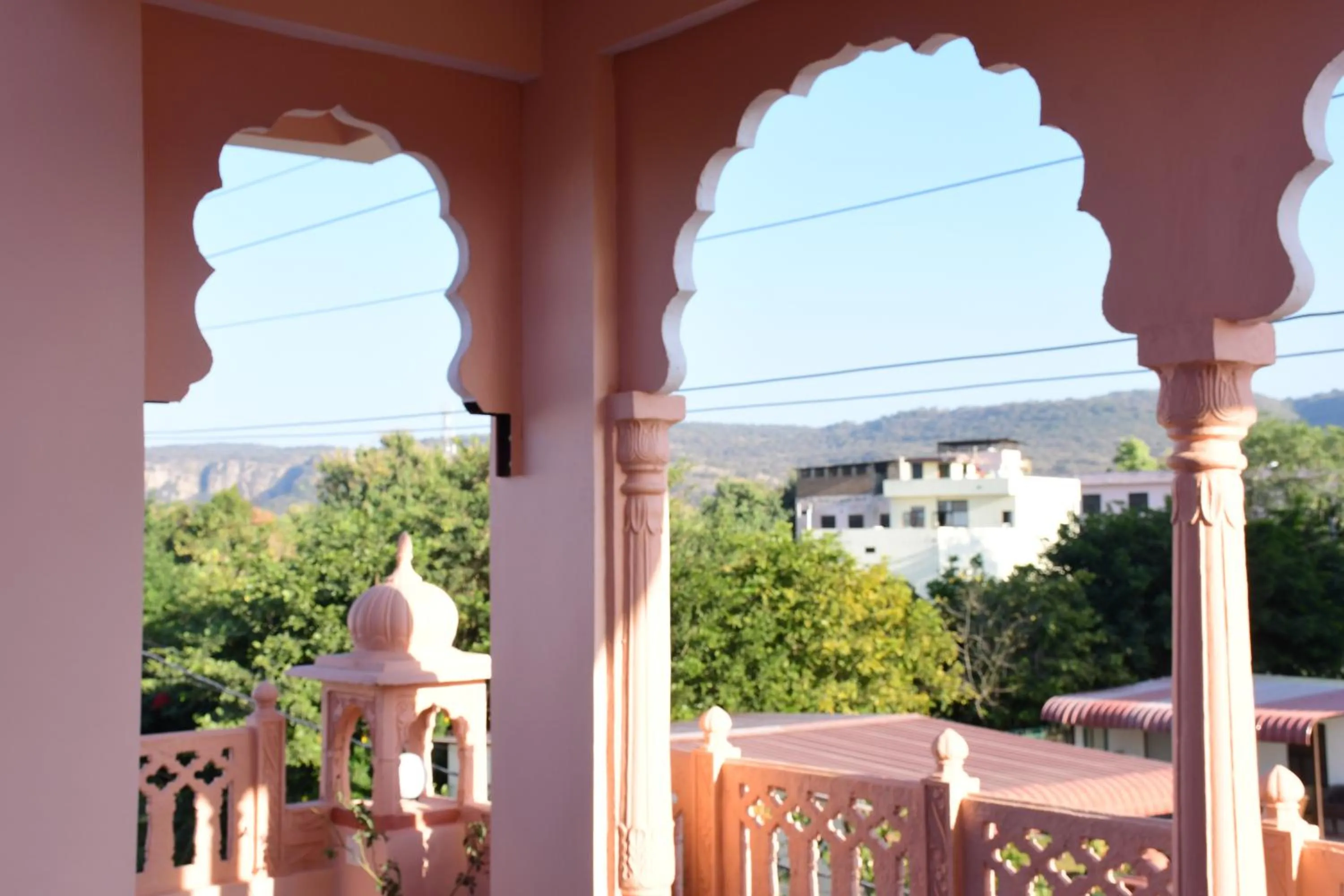 Mountain view in The Vantage Haveli
