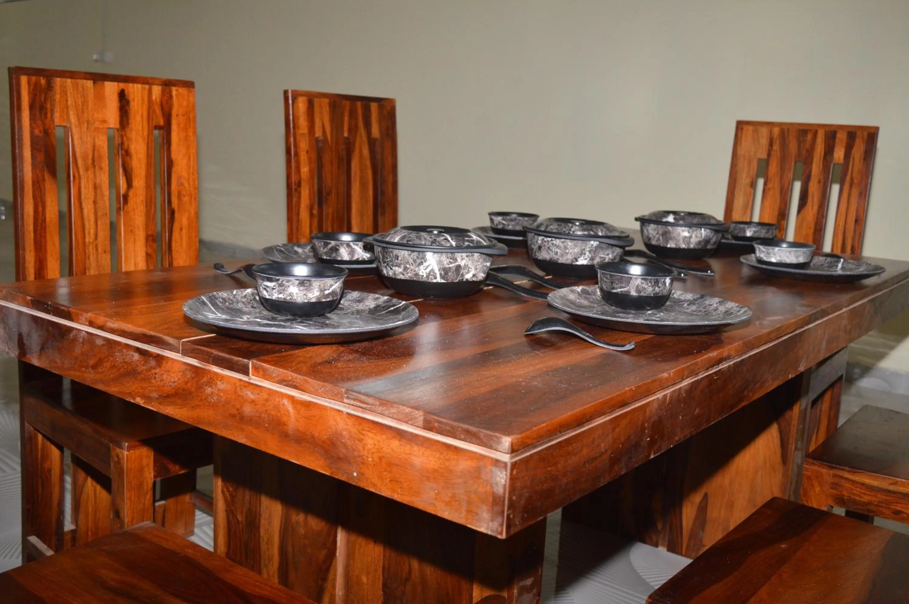 Dining area in The Vantage Haveli