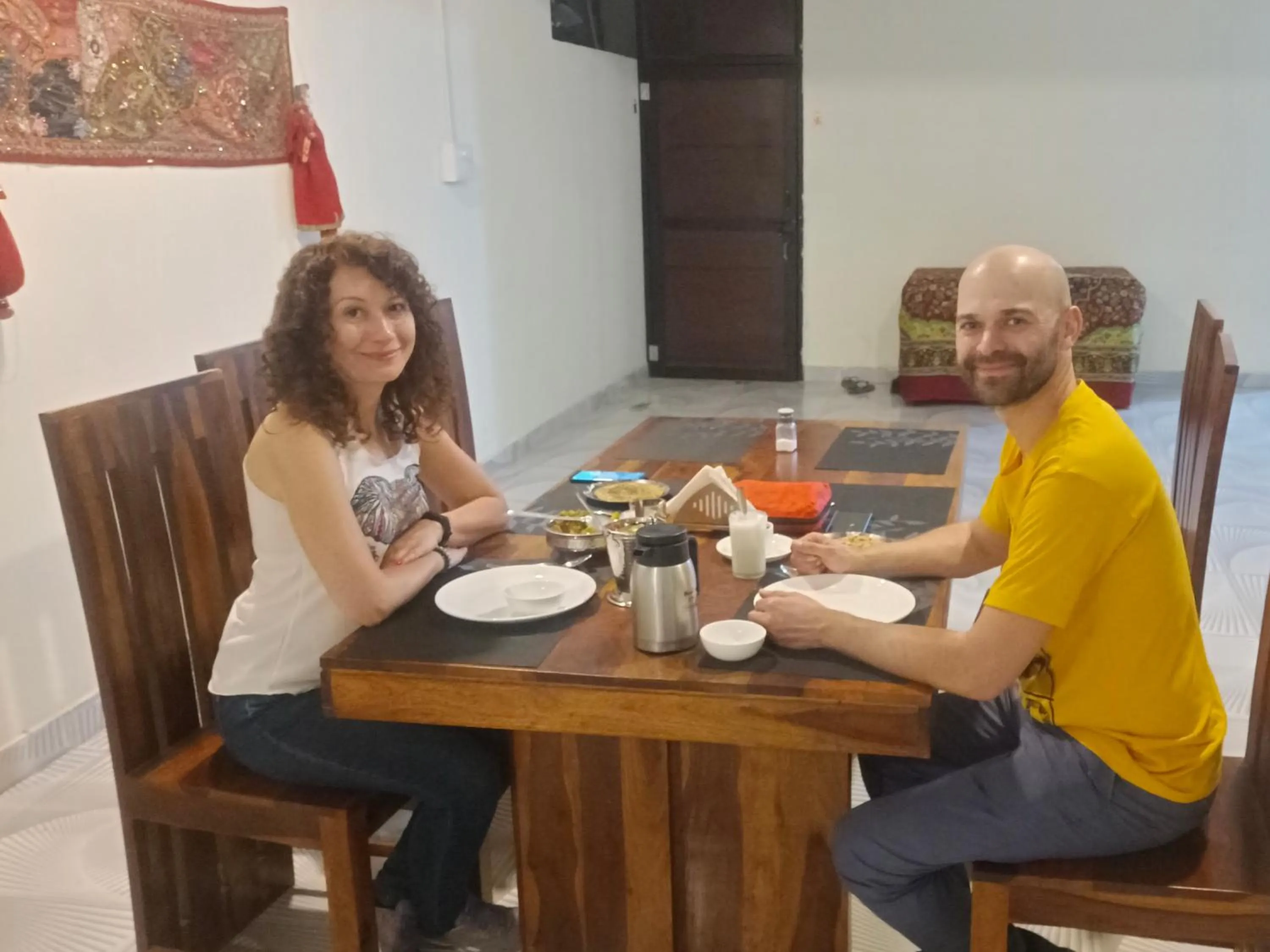 Dining area in The Vantage Haveli