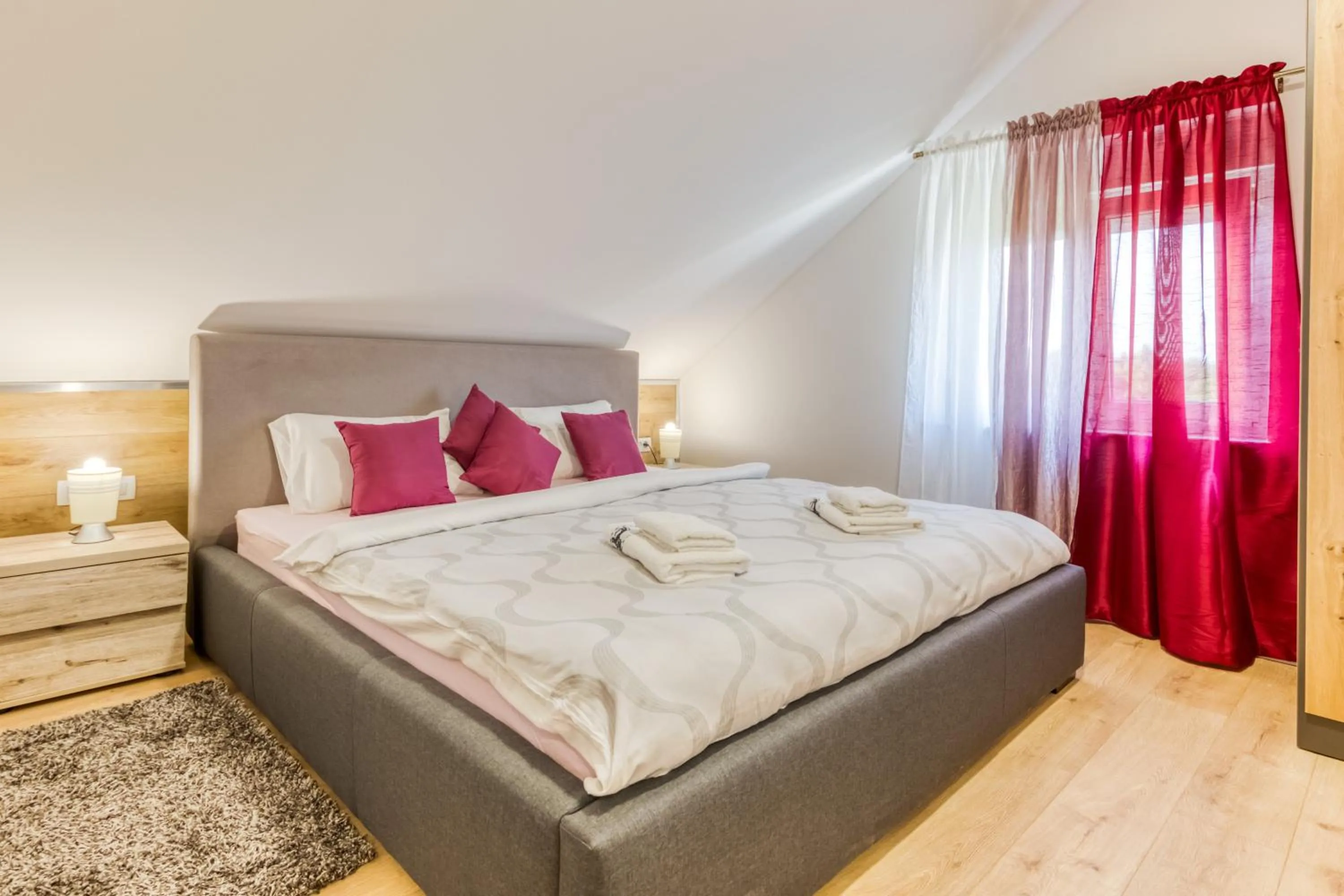 Bed in Apartmani Leptir