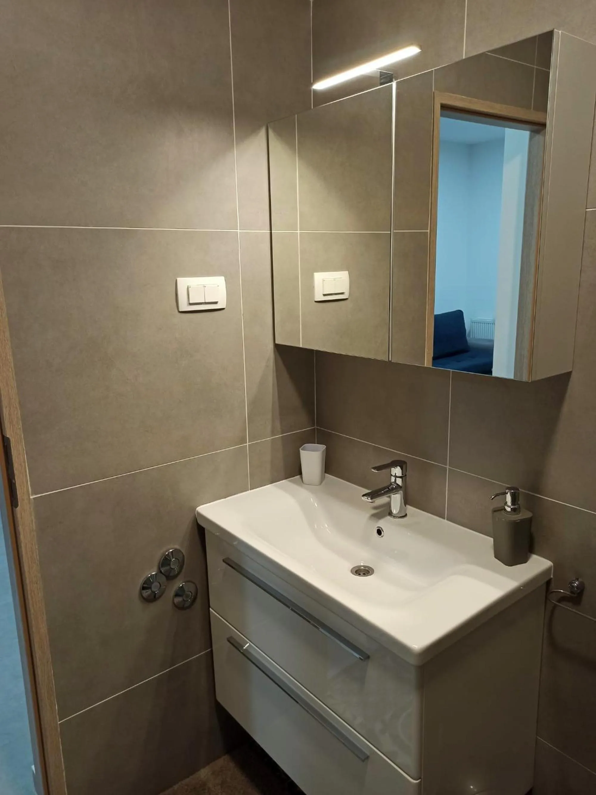 Bathroom in Apartmani Leptir