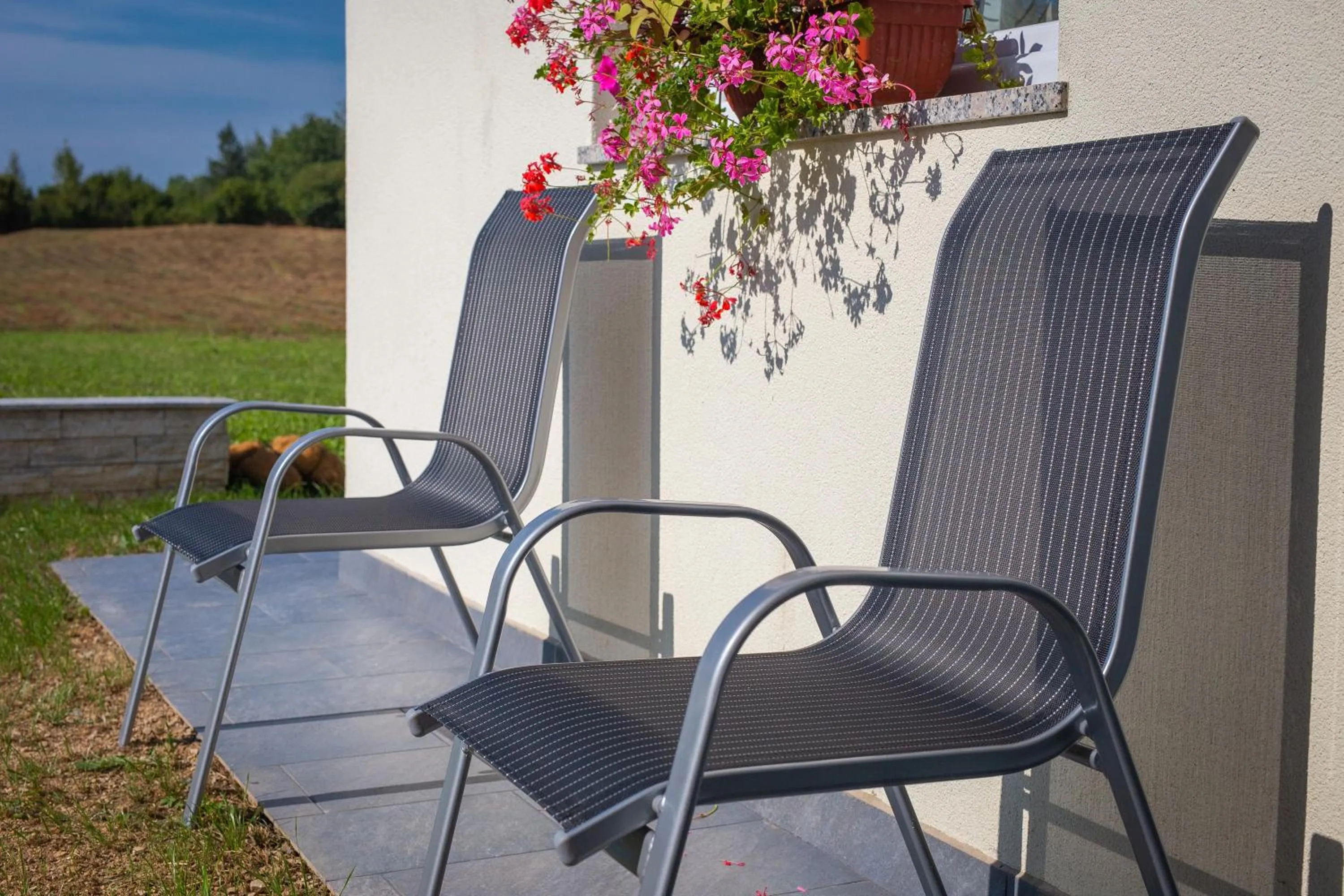 Patio in Apartmani Leptir
