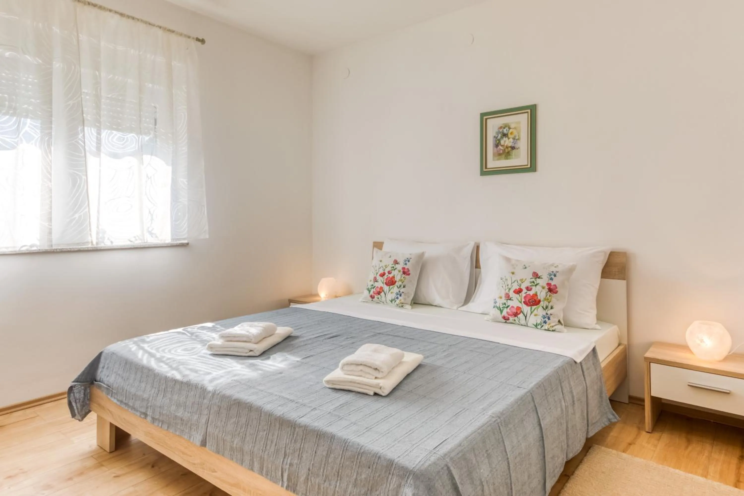Bed in Apartmani Leptir