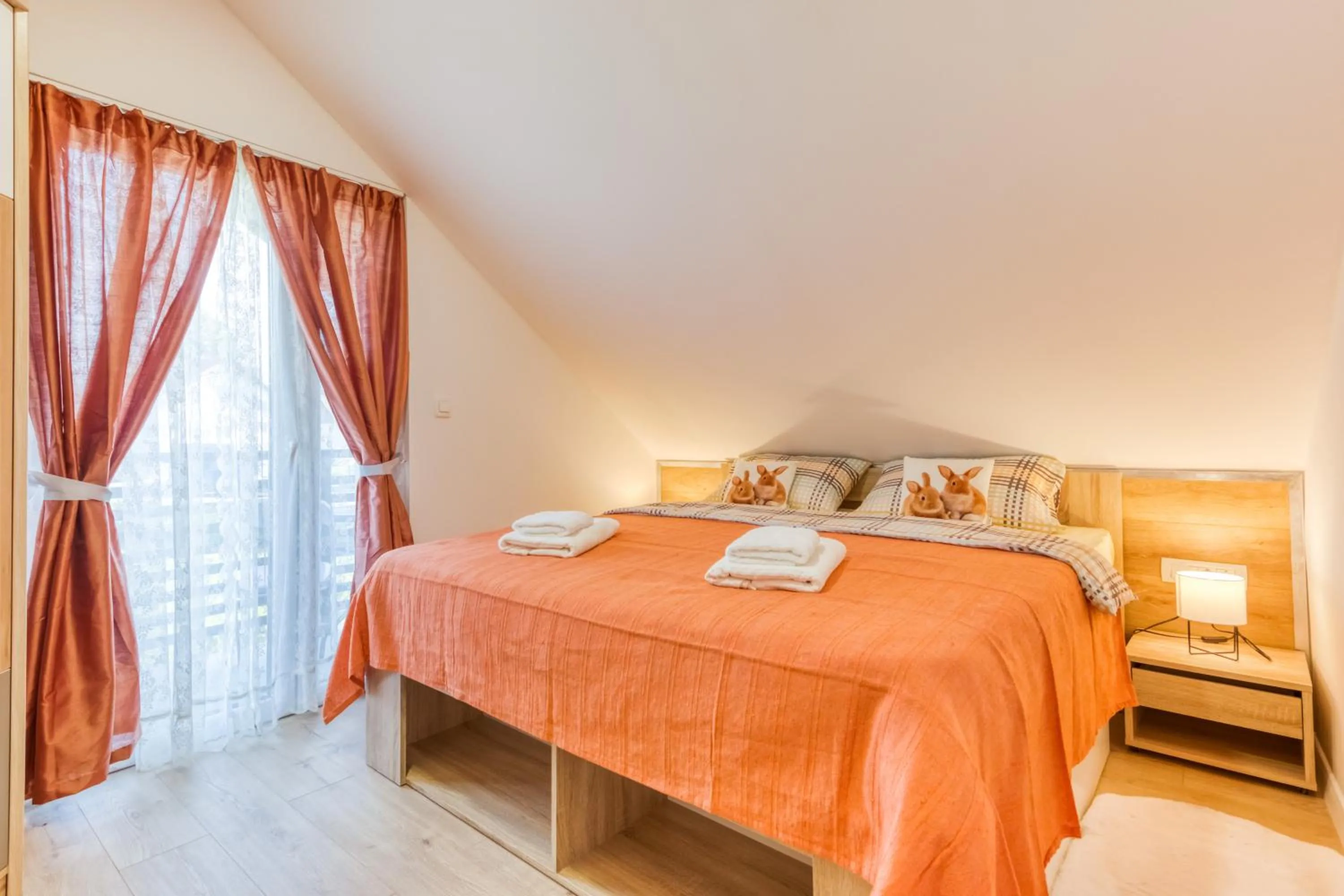 Bed in Apartmani Leptir