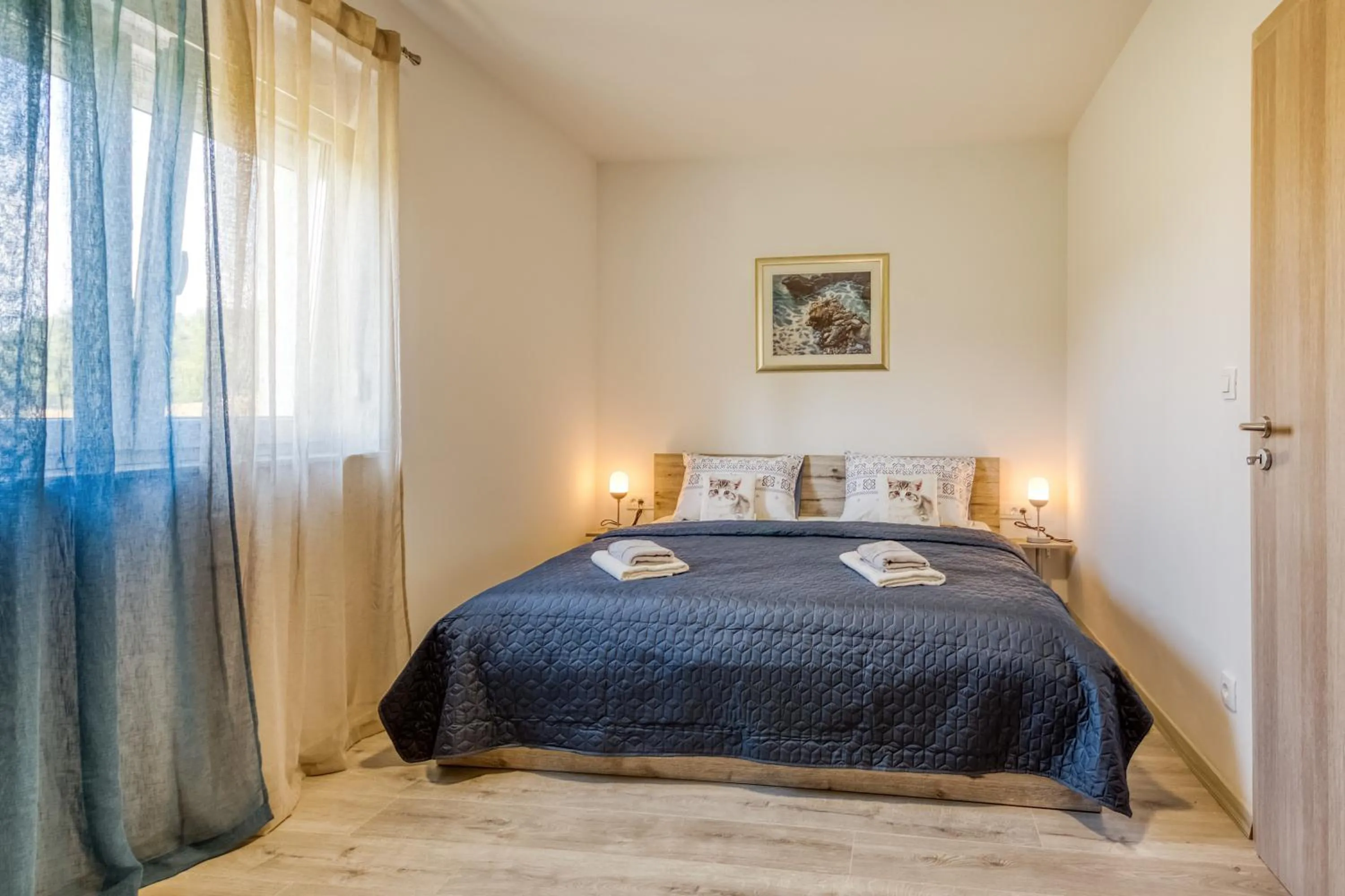 Bed in Apartmani Leptir