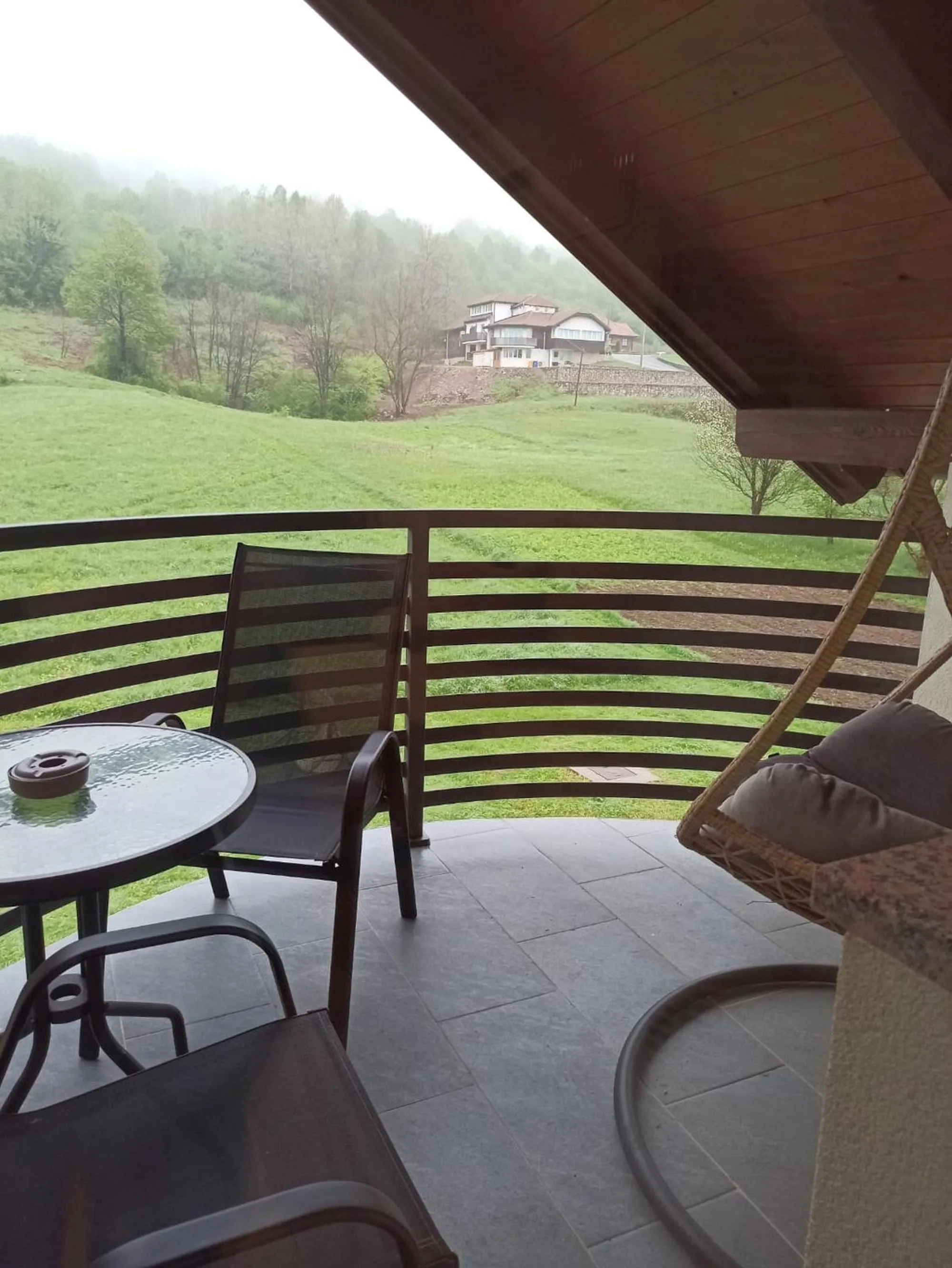 Balcony/Terrace in Apartmani Leptir