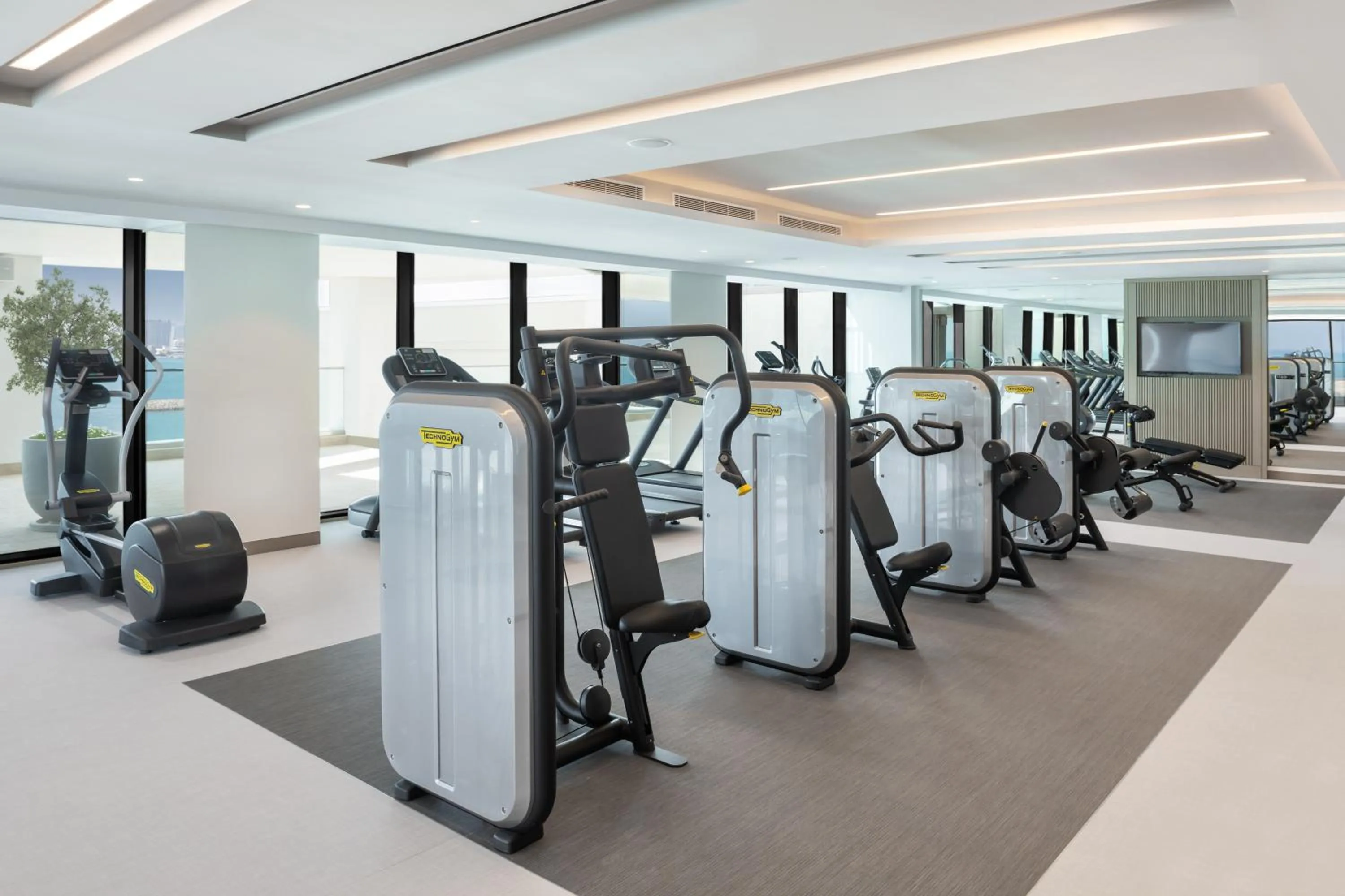 Fitness centre/facilities in Vida Beach Resort Marassi Al Bahrain