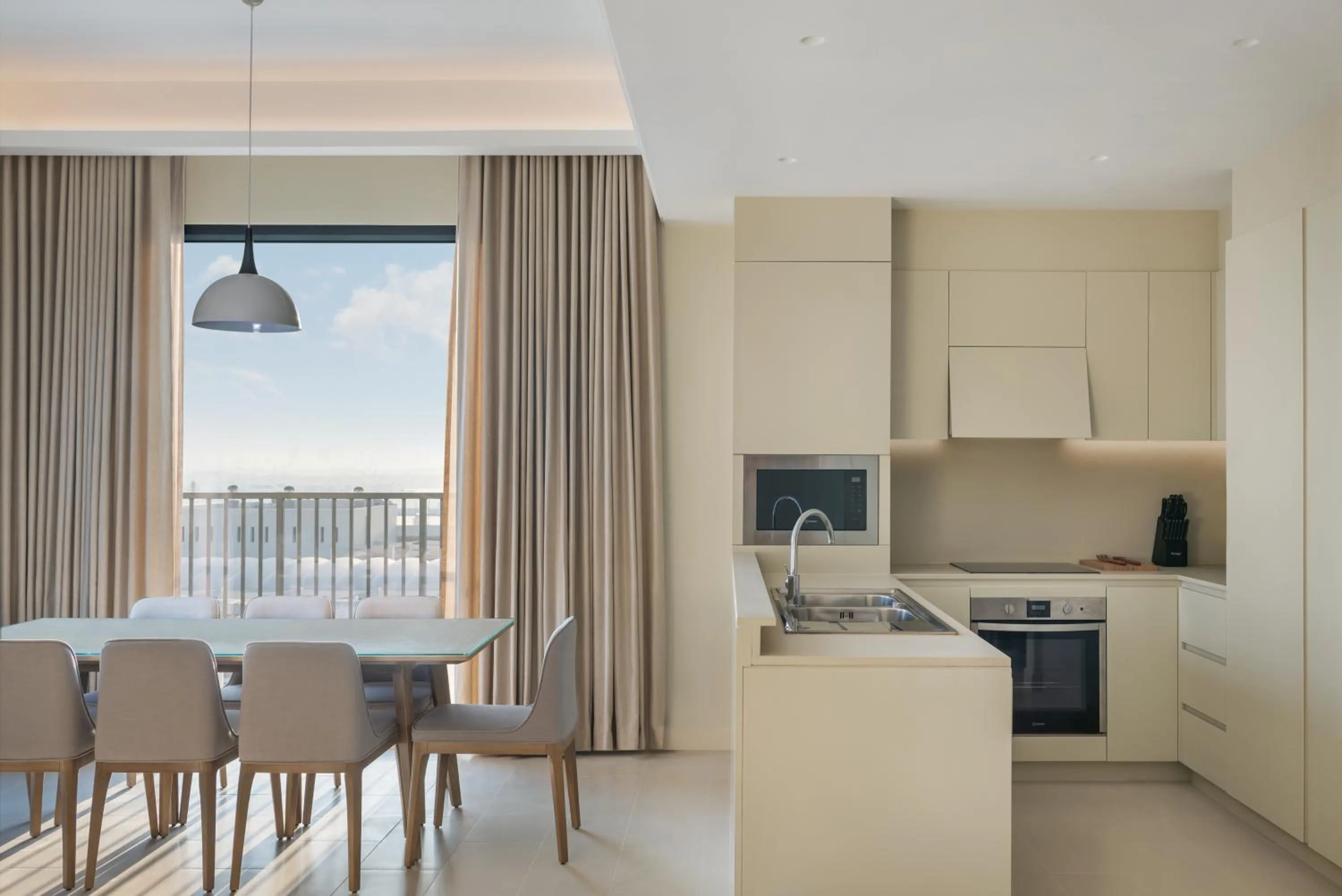 Dining area in Vida Beach Resort Marassi Al Bahrain