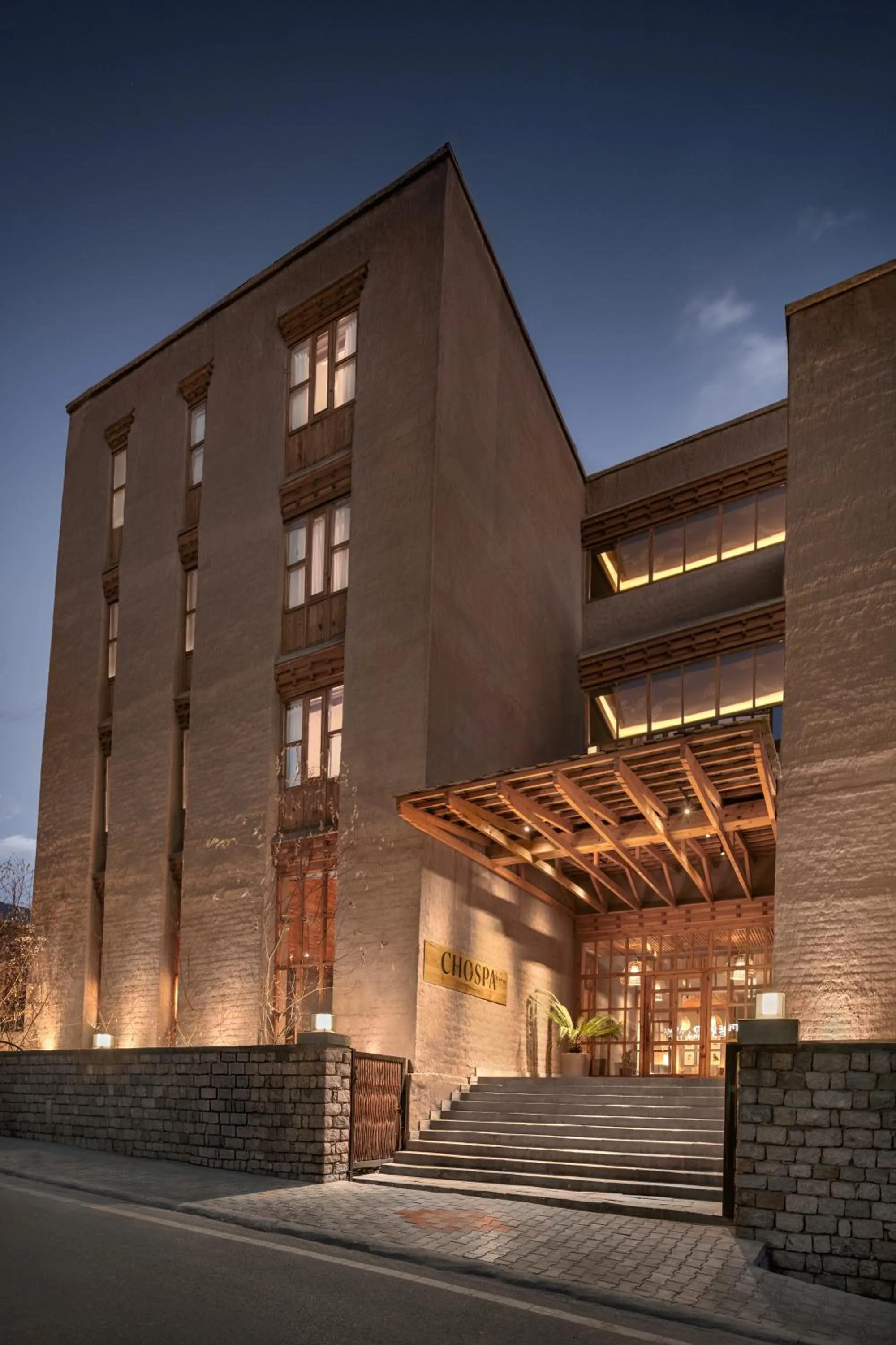 Property building in Chospa Hotel, Leh