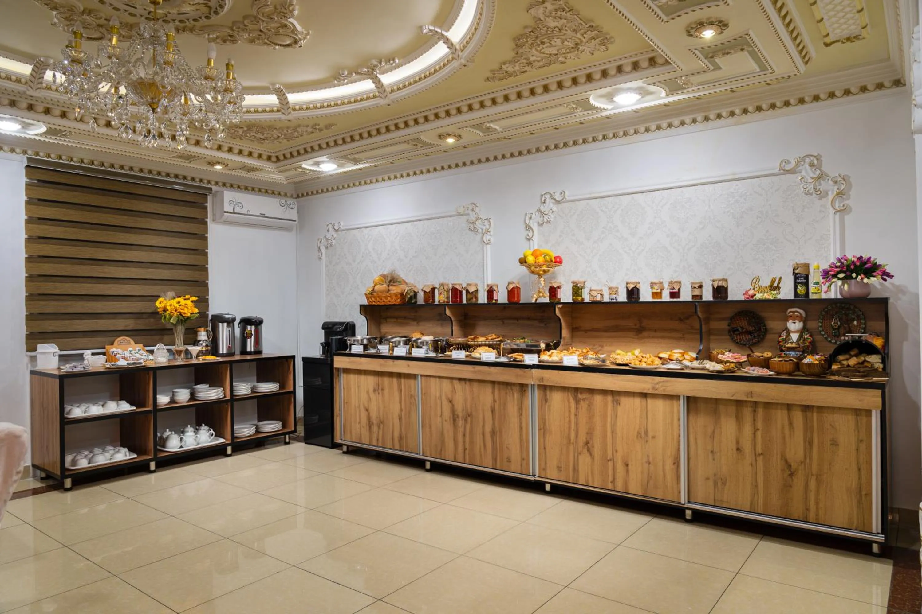 Buffet breakfast in SV HOTEL