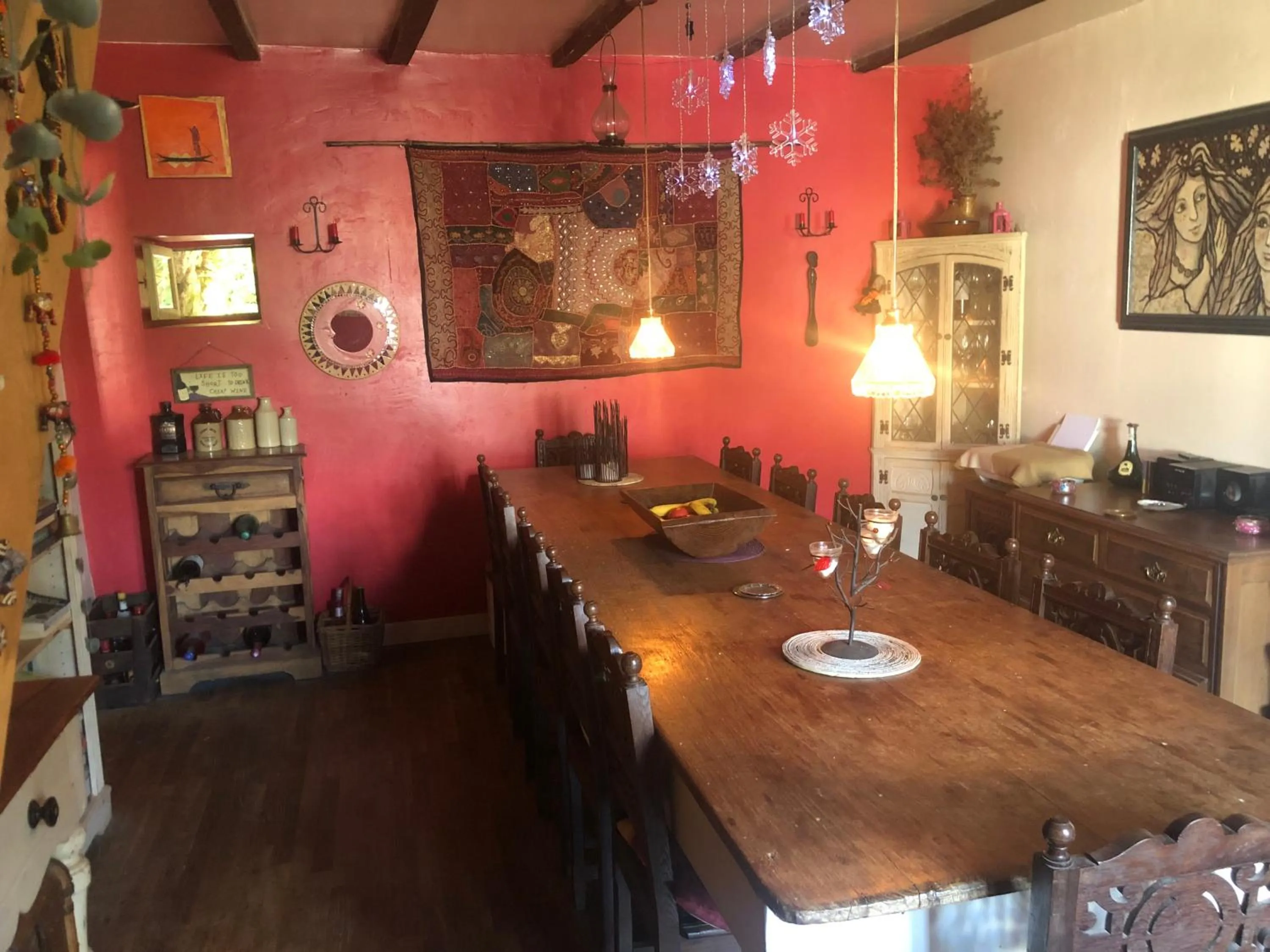 Dinner in La forge b&b