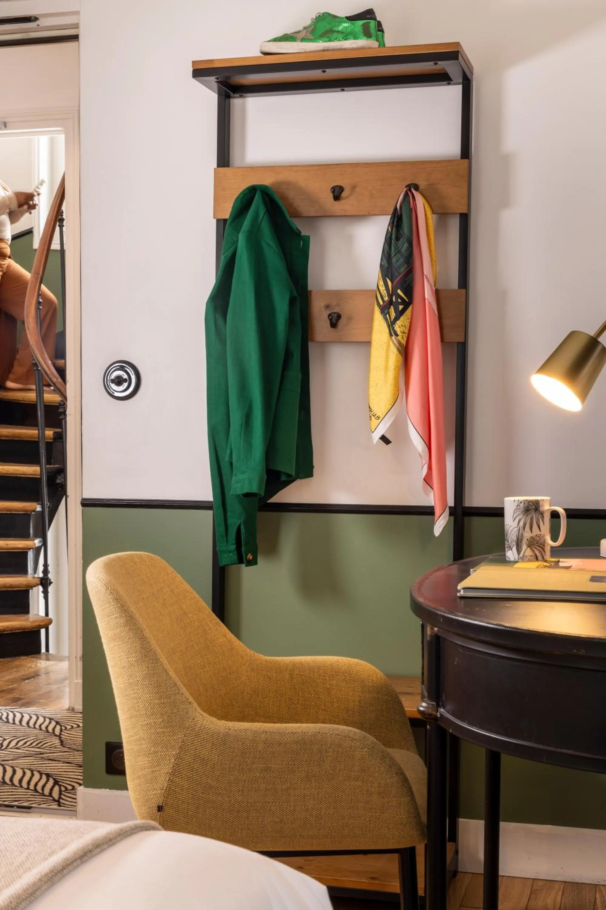 Bedroom in Avalon Cosy Hotel Paris