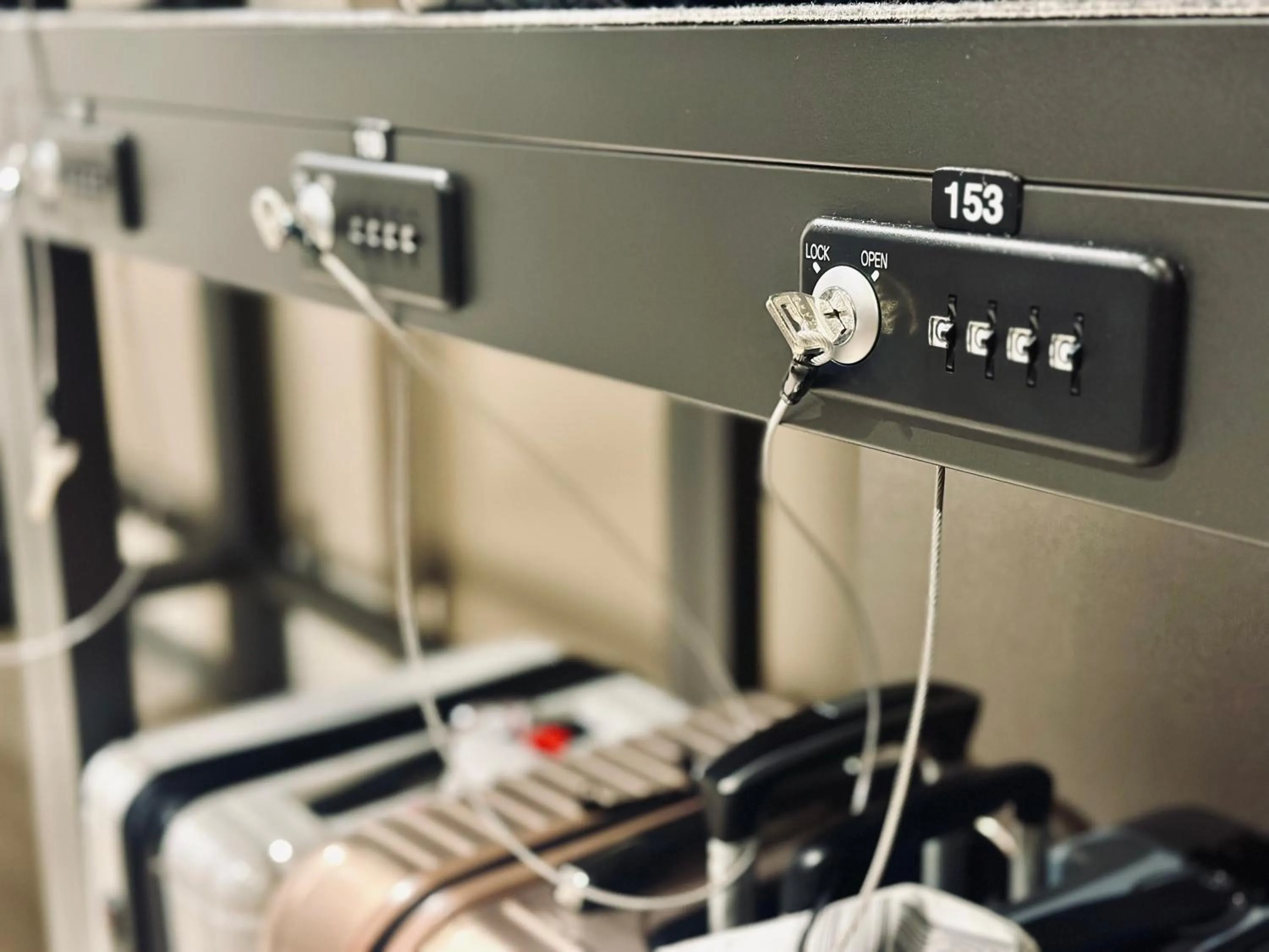 locker in HOTEL MYSTAYS Hakodate Station