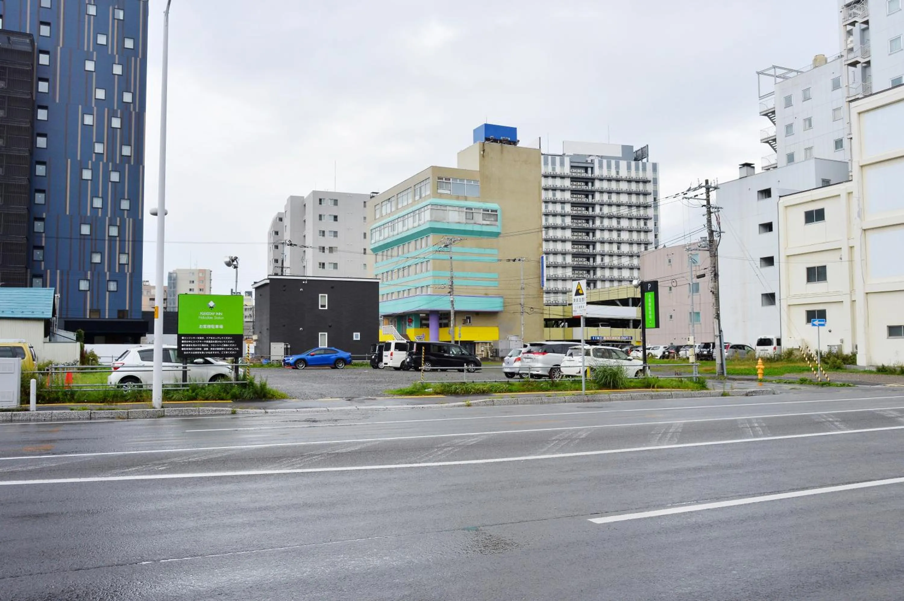 Parking in Smile Hotel Hakodate