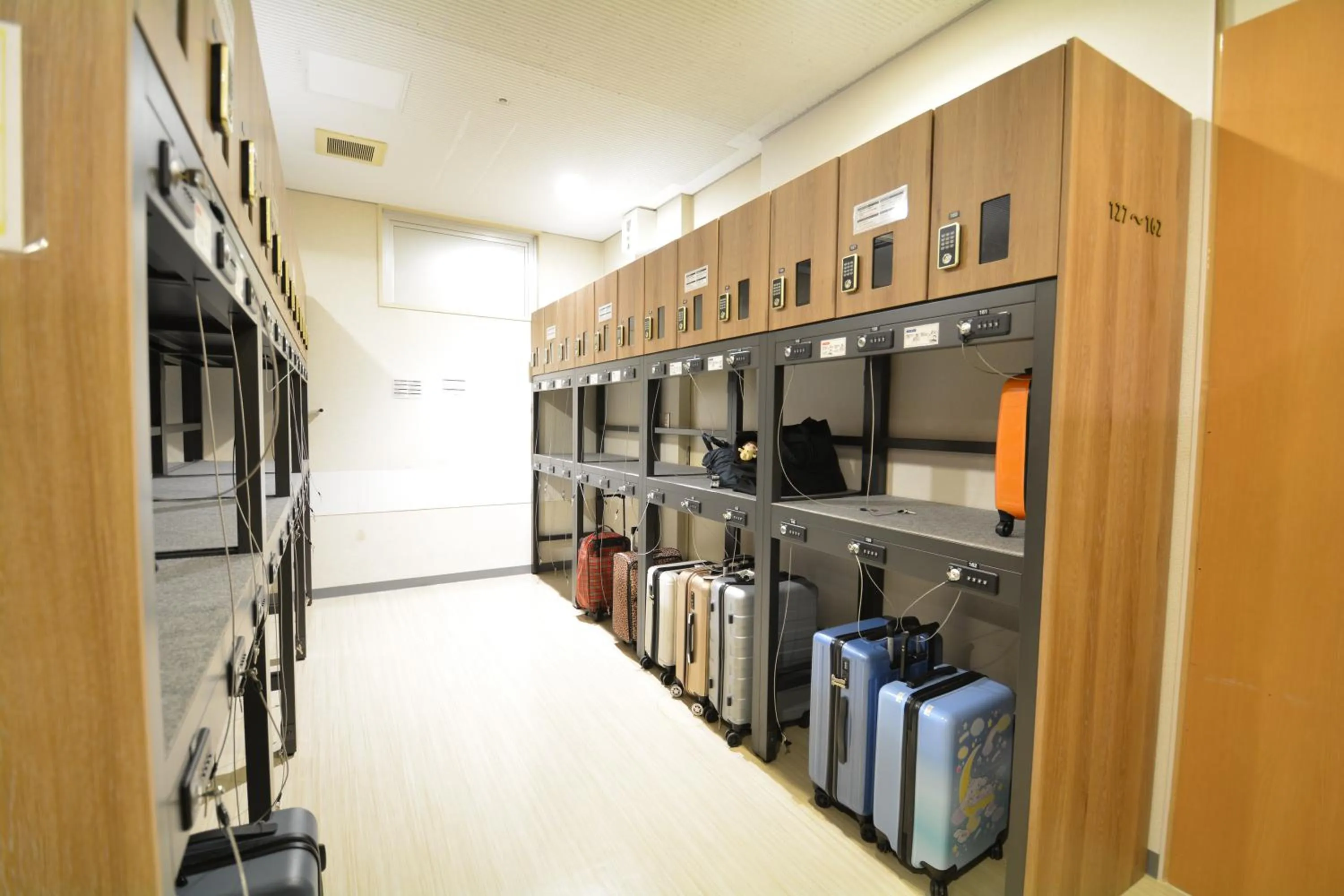 locker in HOTEL MYSTAYS Hakodate Station