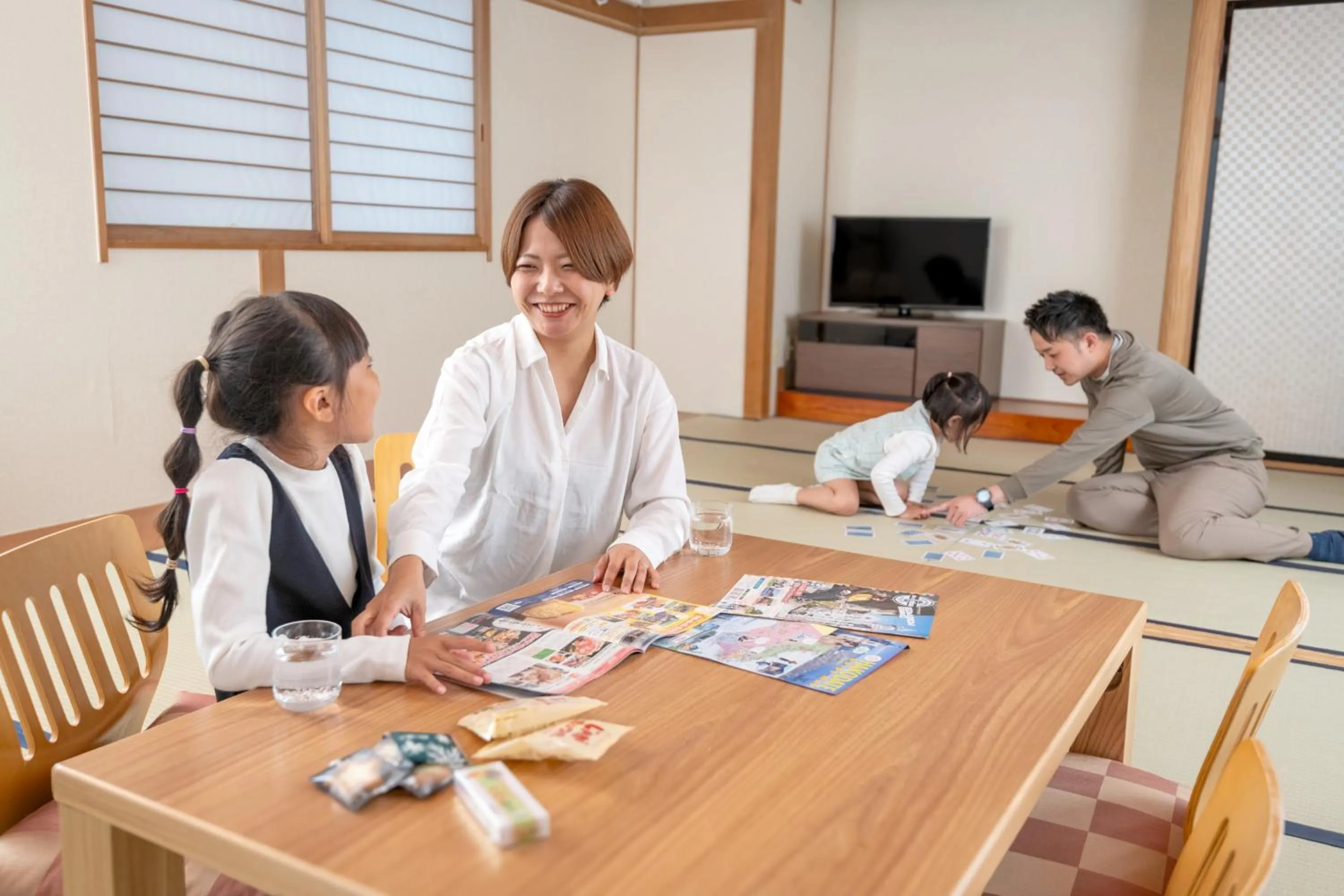 People in Smile Hotel Hakodate