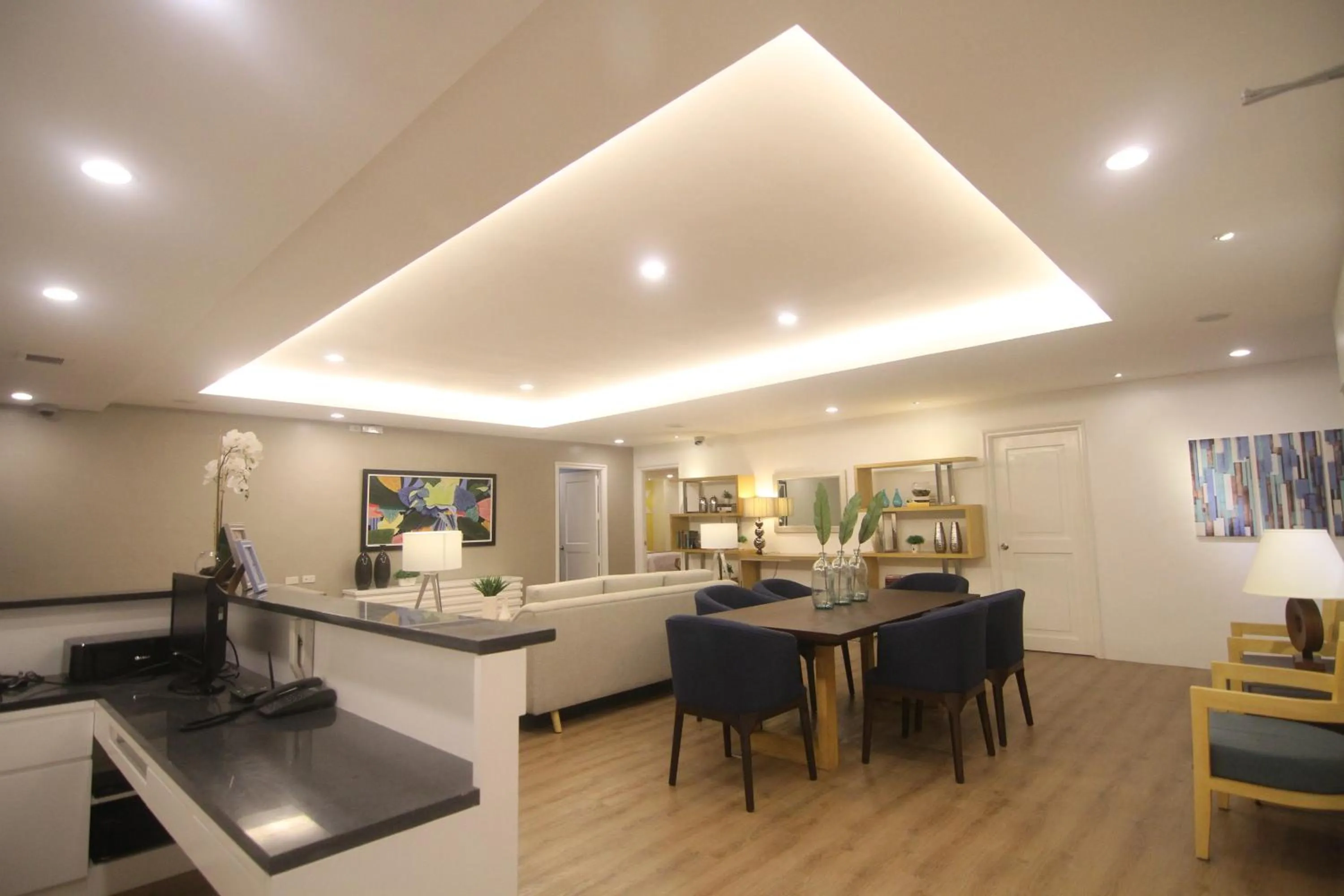 Living room in Bryan Condo Suites Makati near Airport