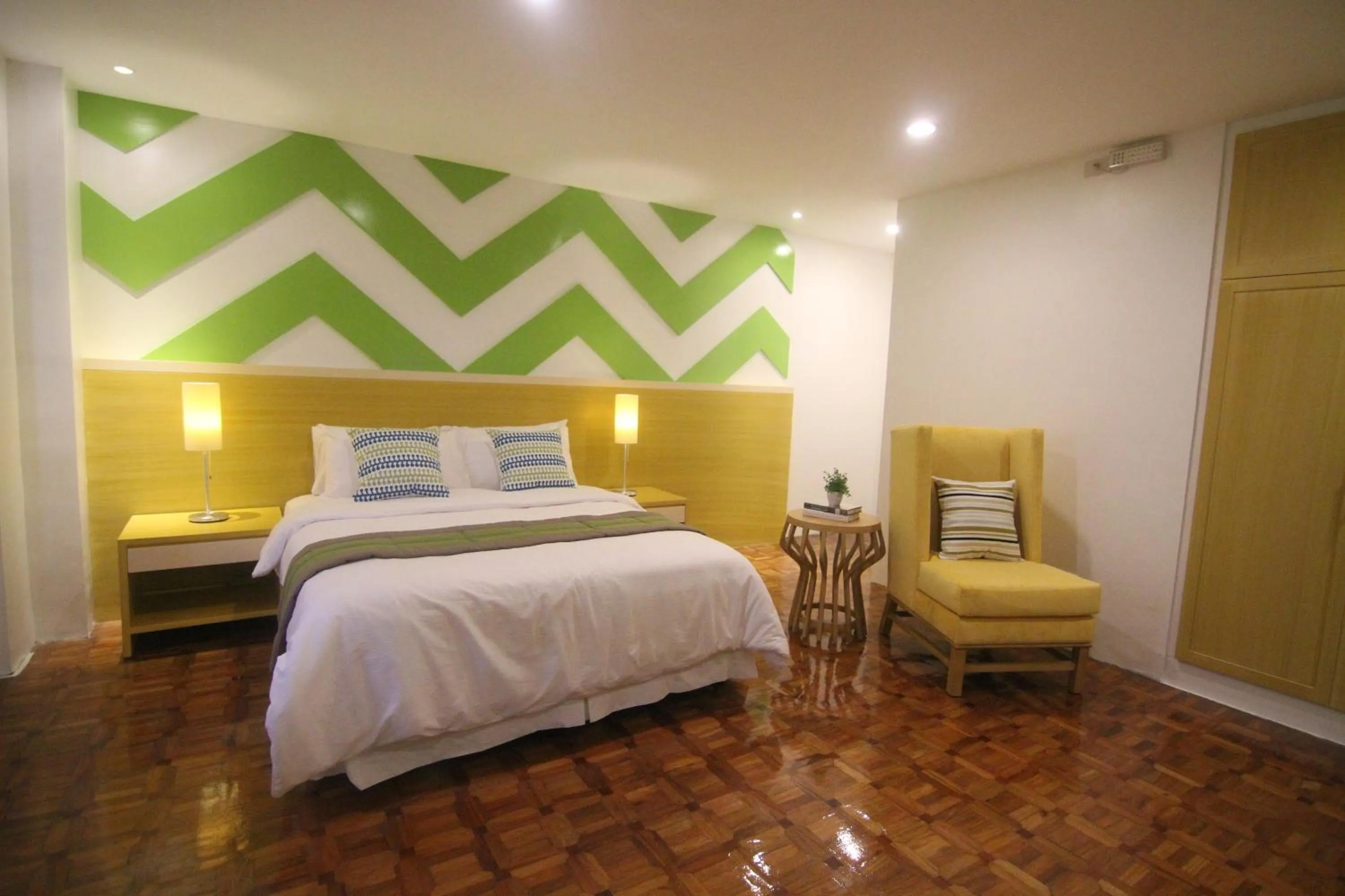 Bed in Bryan Condo Suites Makati near Airport