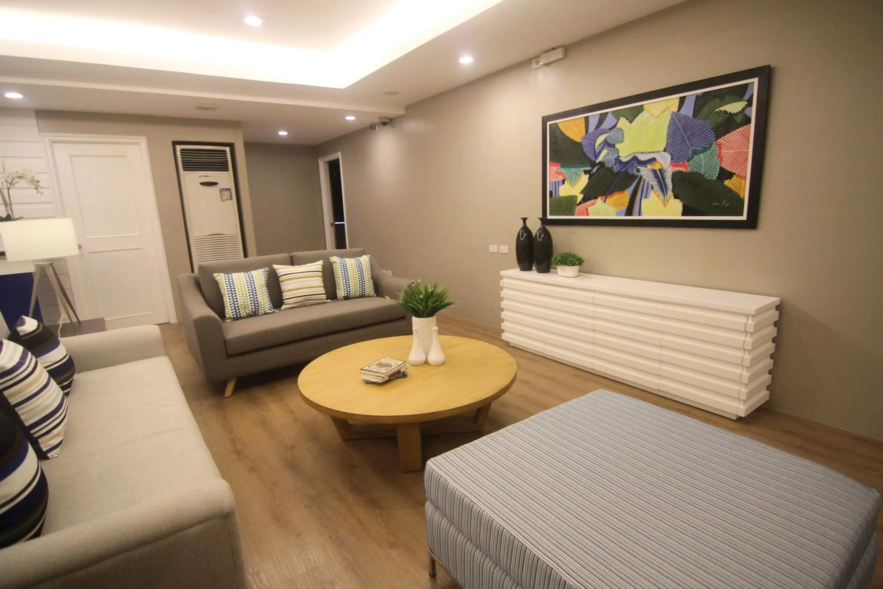 Seating area in Bryan Condo Suites Makati near Airport