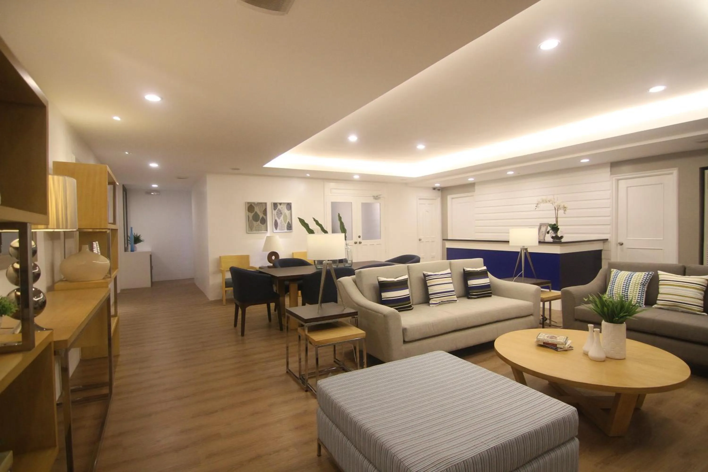 Seating area in Bryan Condo Suites Makati near Airport