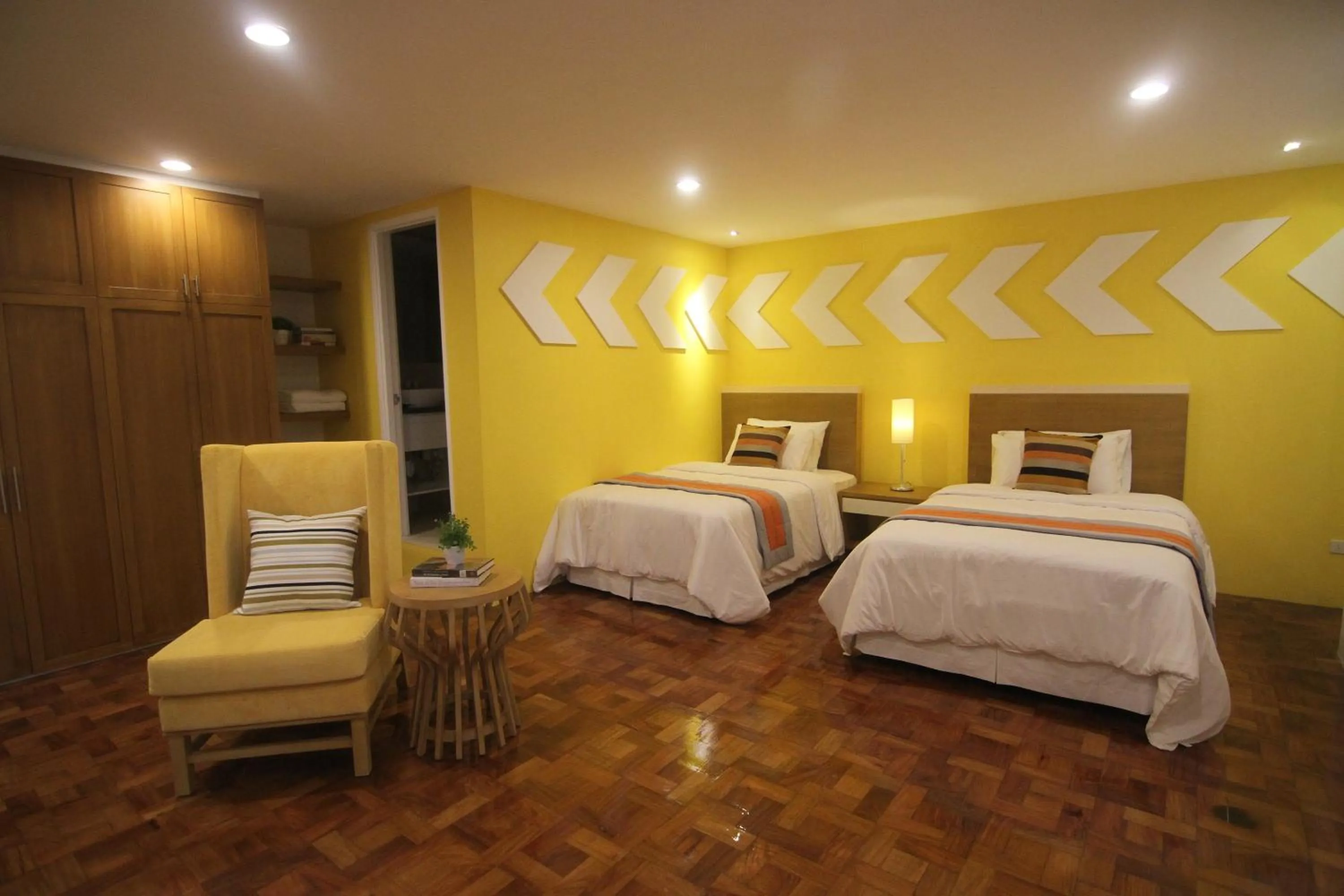 Bed in Bryan Condo Suites Makati near Airport