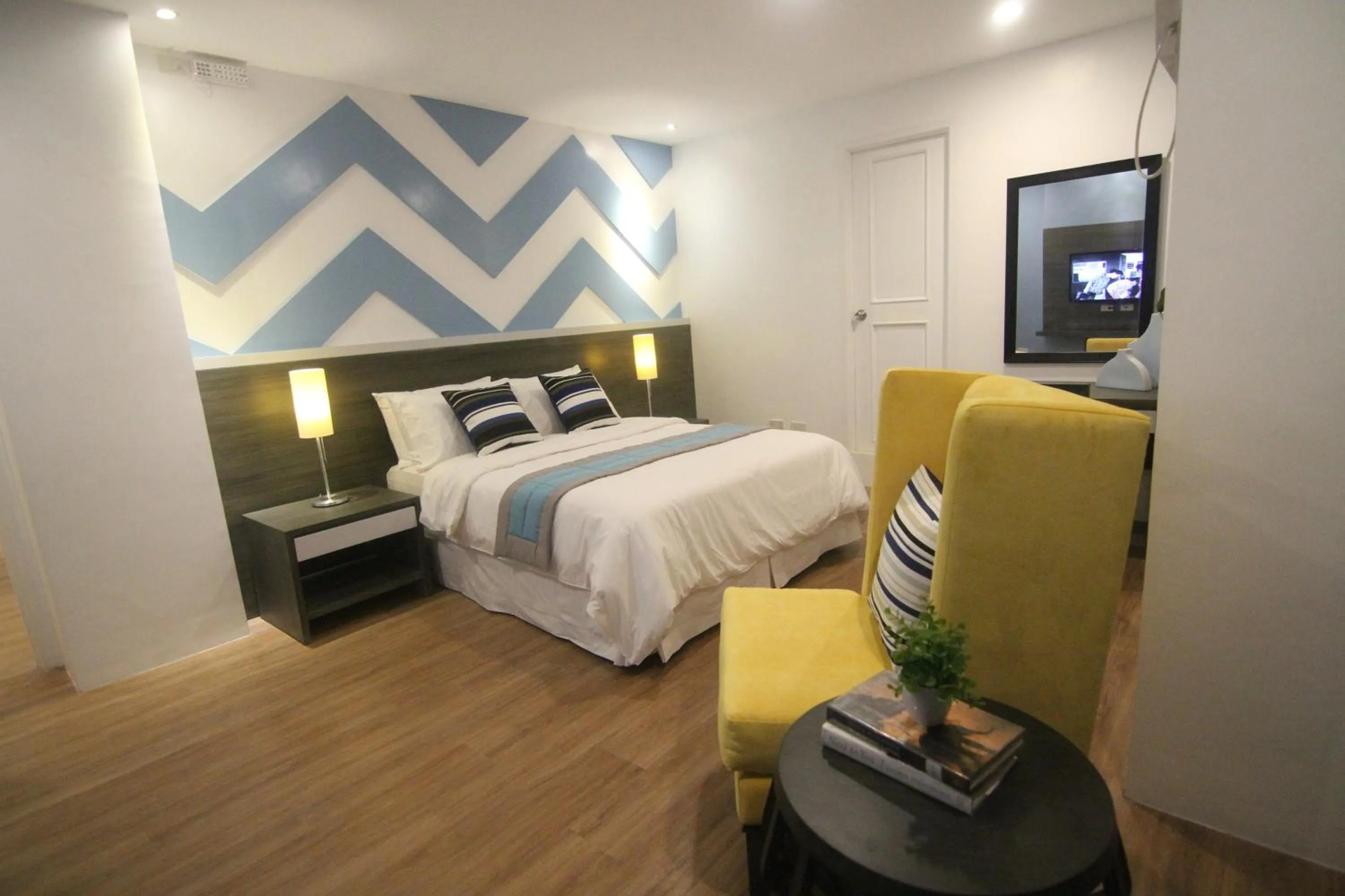 Bed in Bryan Condo Suites Makati near Airport