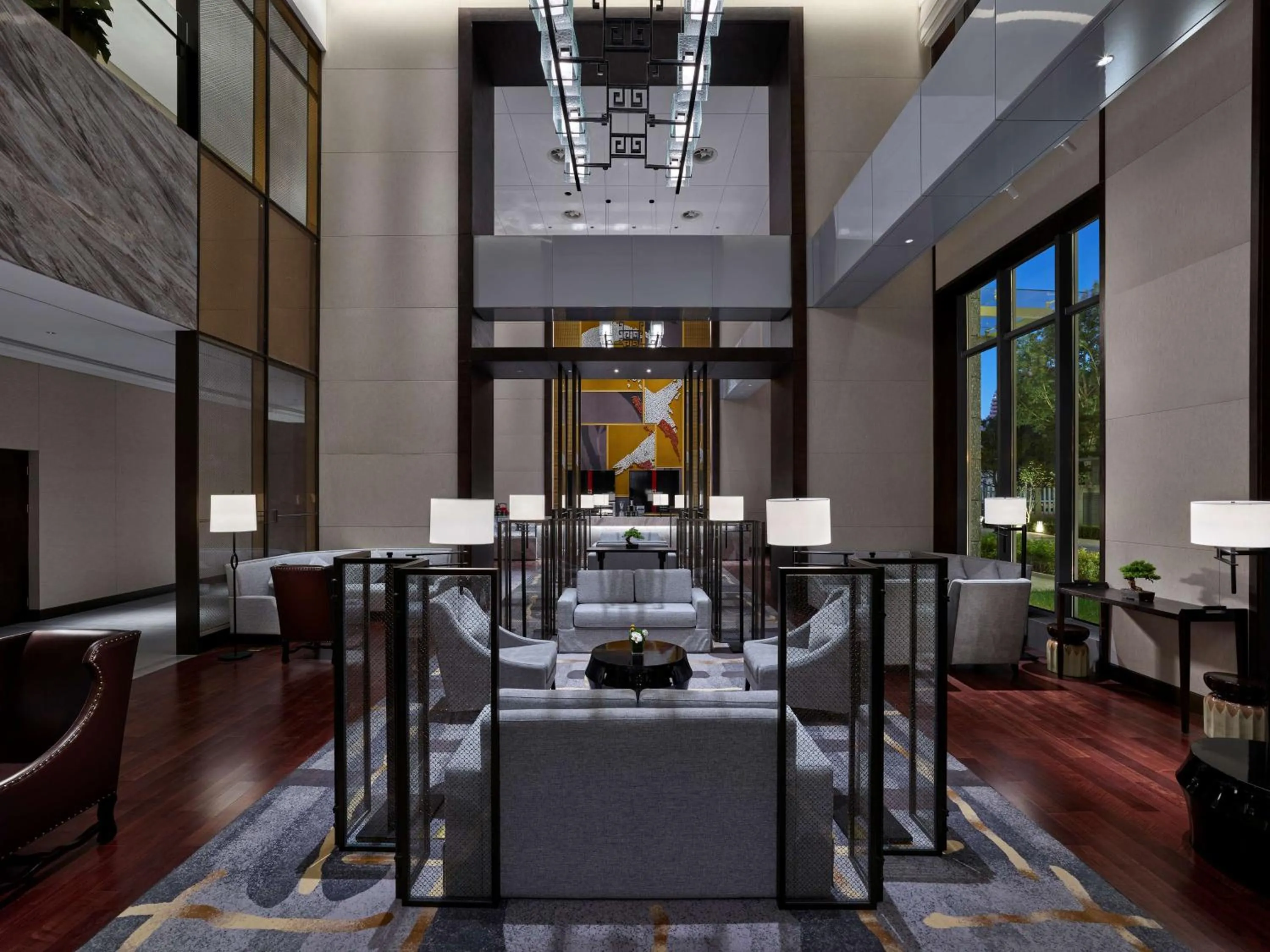Lobby or reception in Doubletree By Hilton Baoding