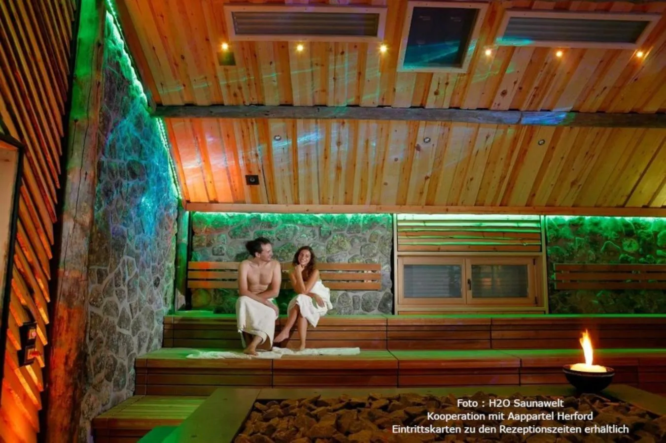 Spa and wellness centre/facilities in aappartel APARTHOTEL Herford