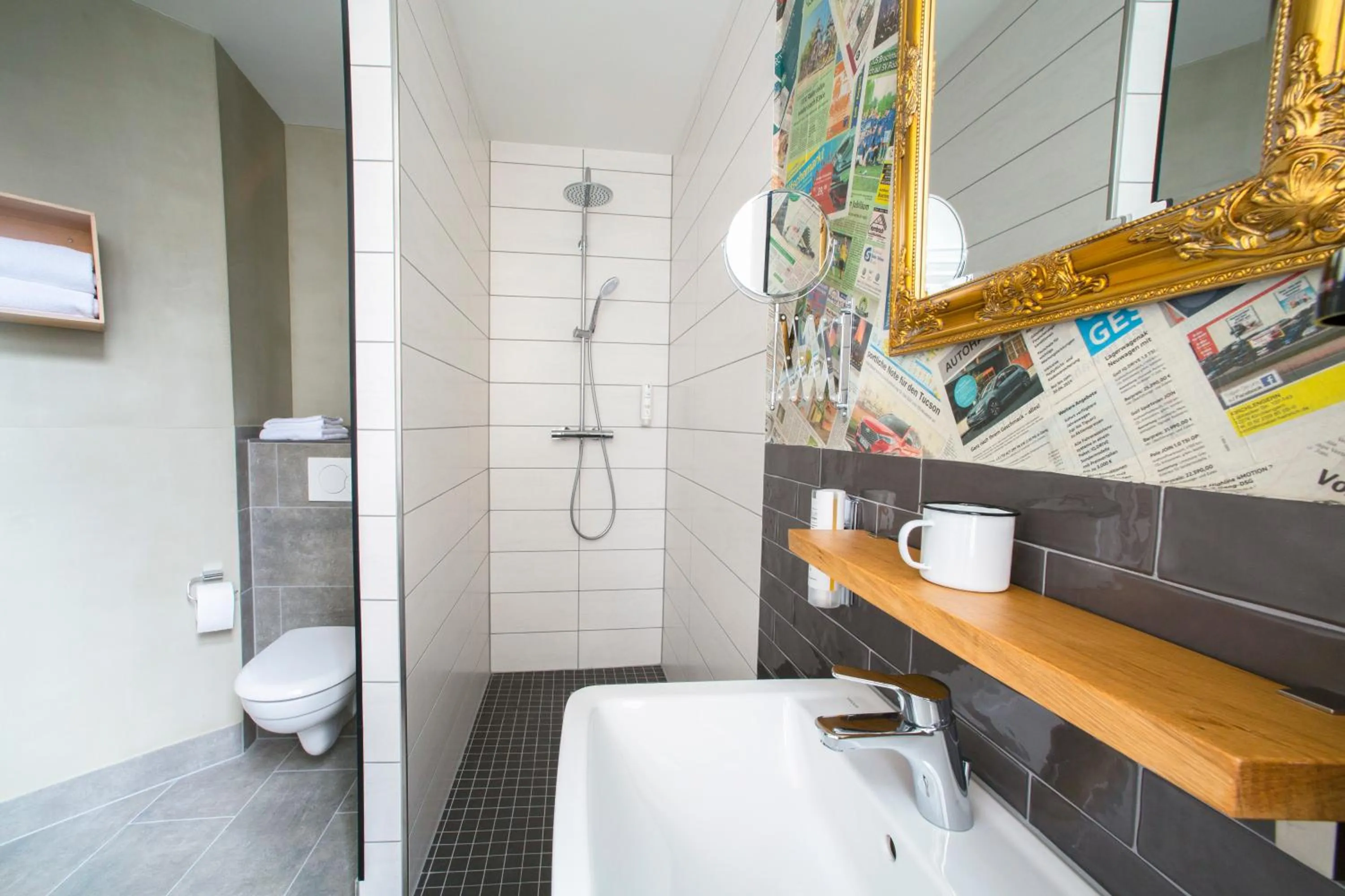 Bathroom in aappartel APARTHOTEL Herford