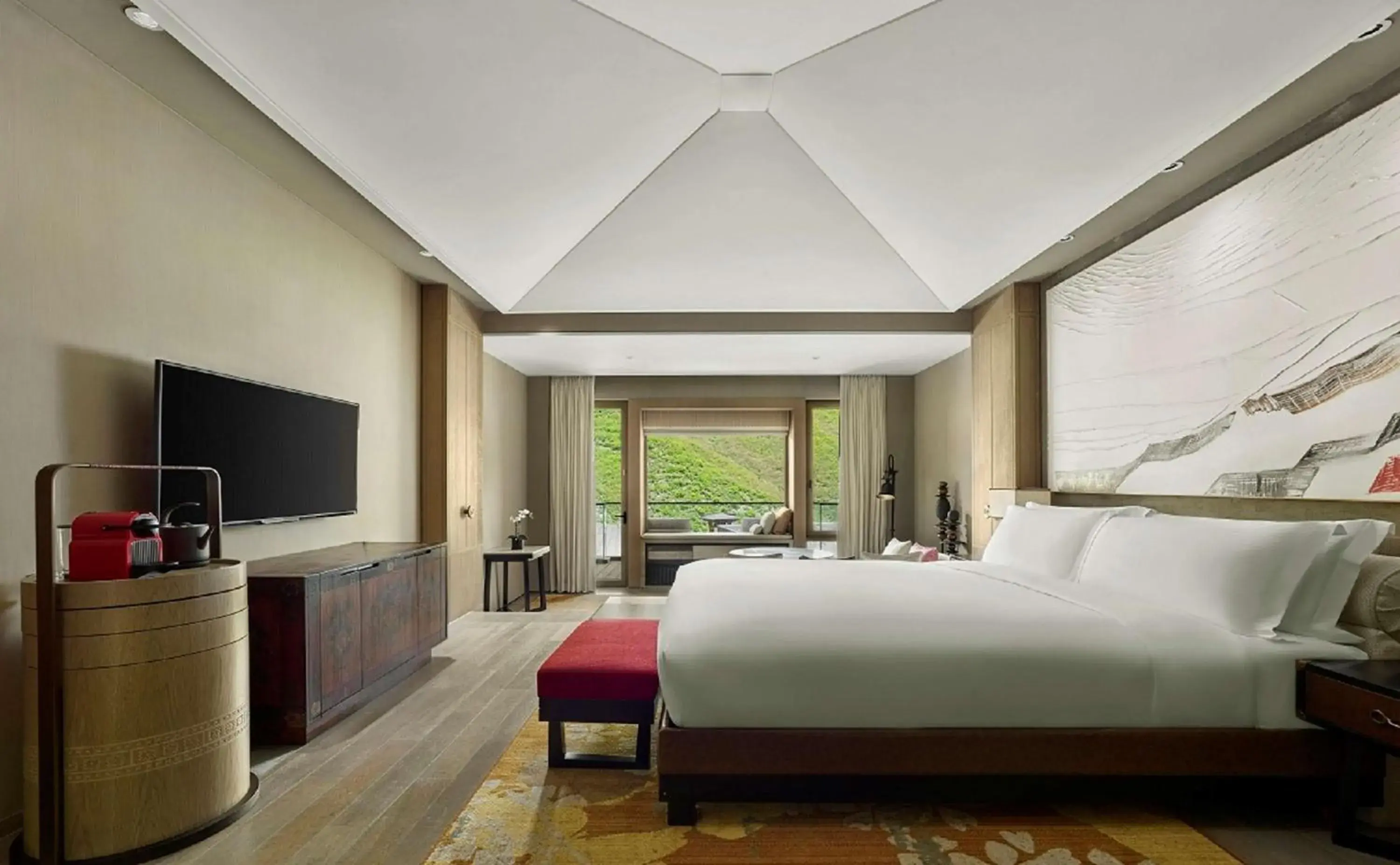 Premium King Room in Conrad Jiuzhaigou Premium King Room in Conrad Jiuzhaigou