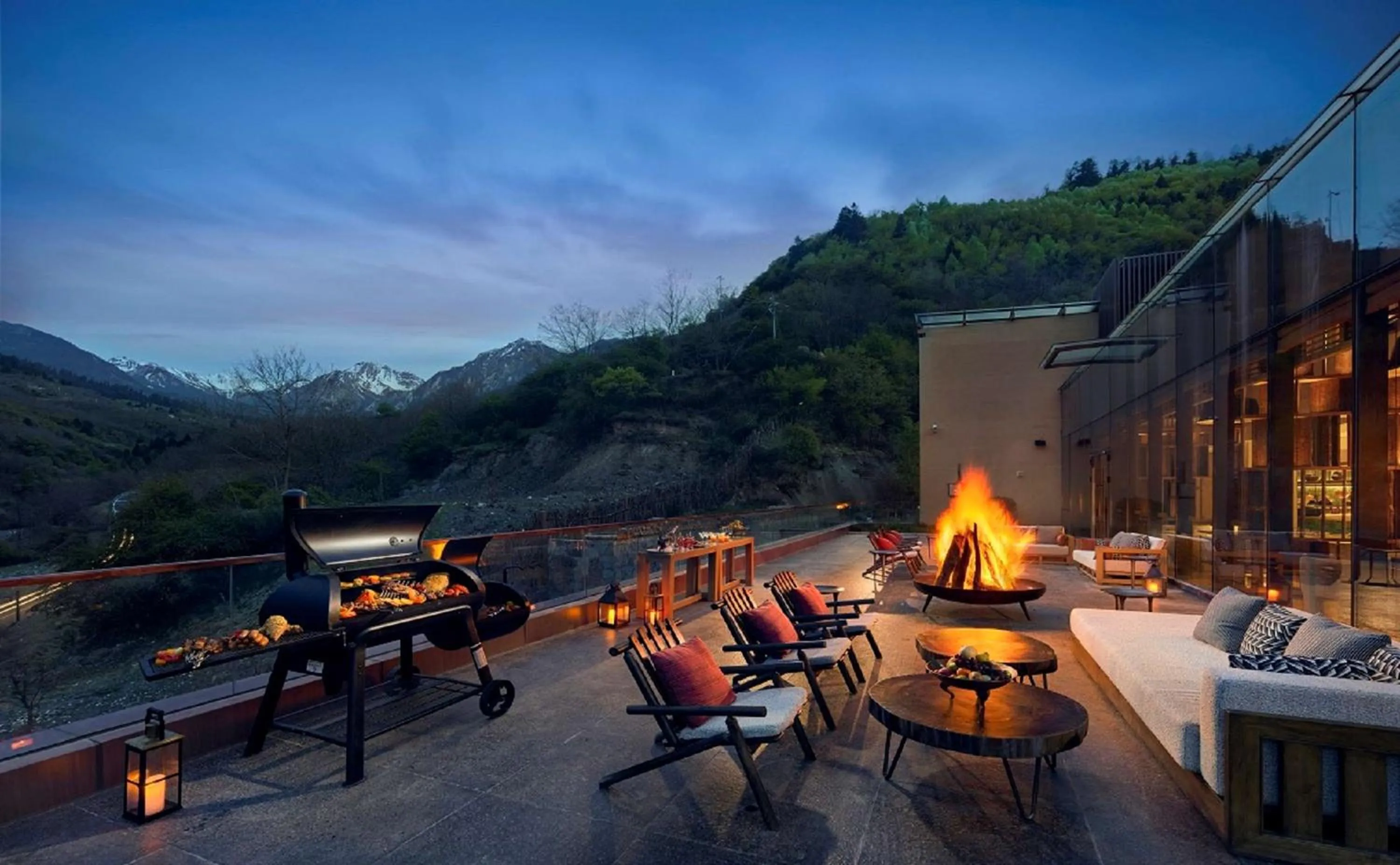 Restaurant/places to eat in Conrad Jiuzhaigou