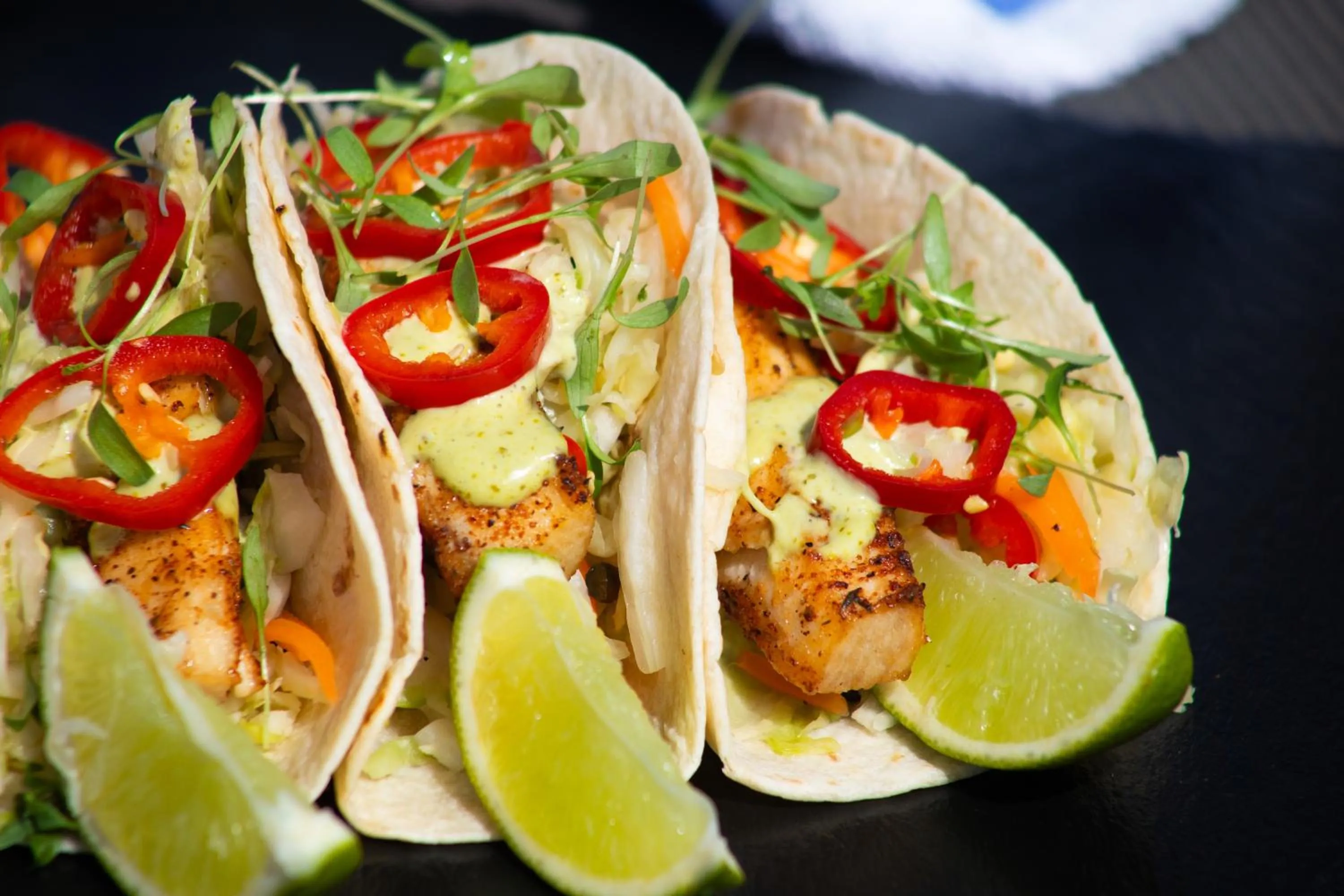 Food close-up in B Ocean Resort Fort Lauderdale Beach
