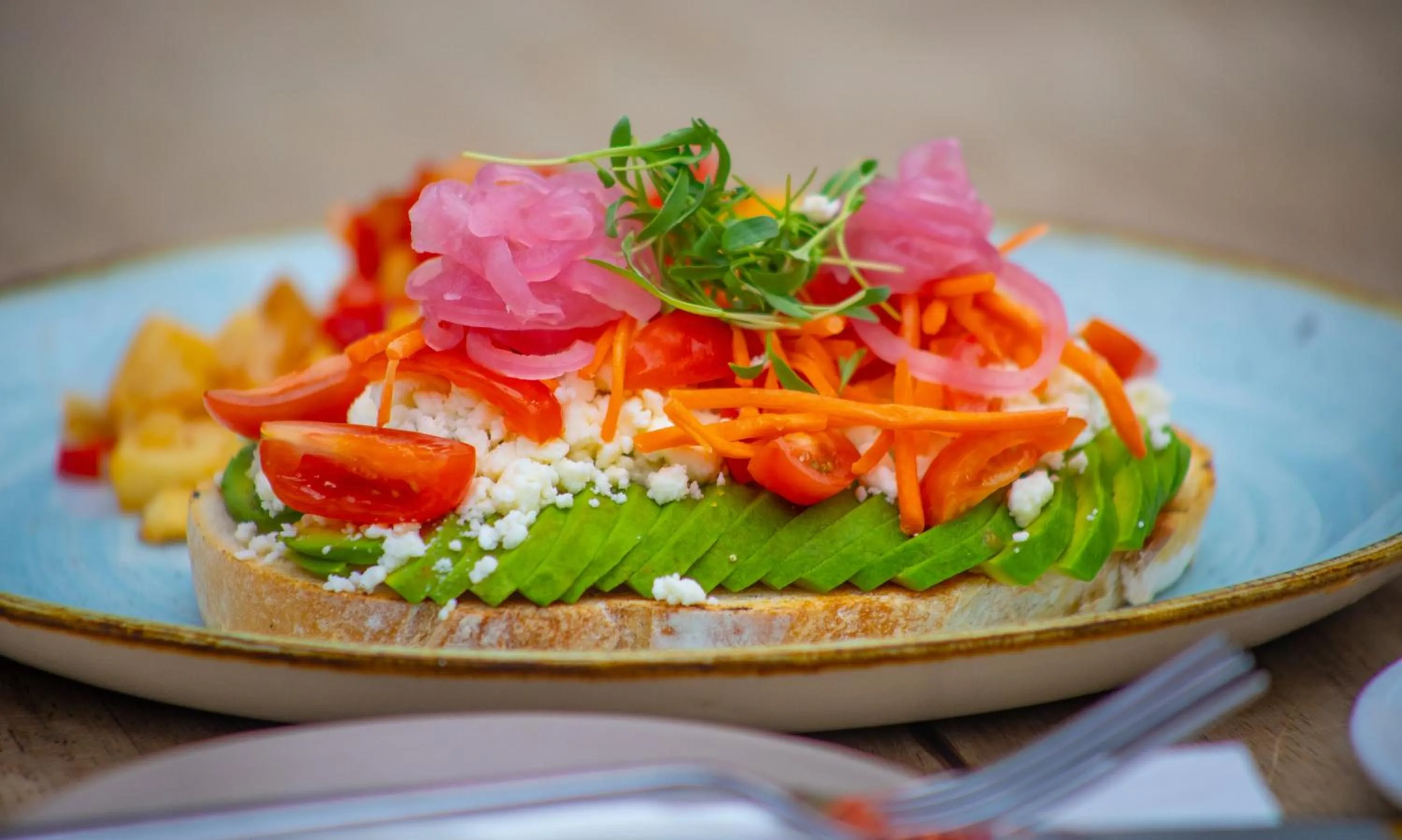 Food close-up in B Ocean Resort Fort Lauderdale Beach