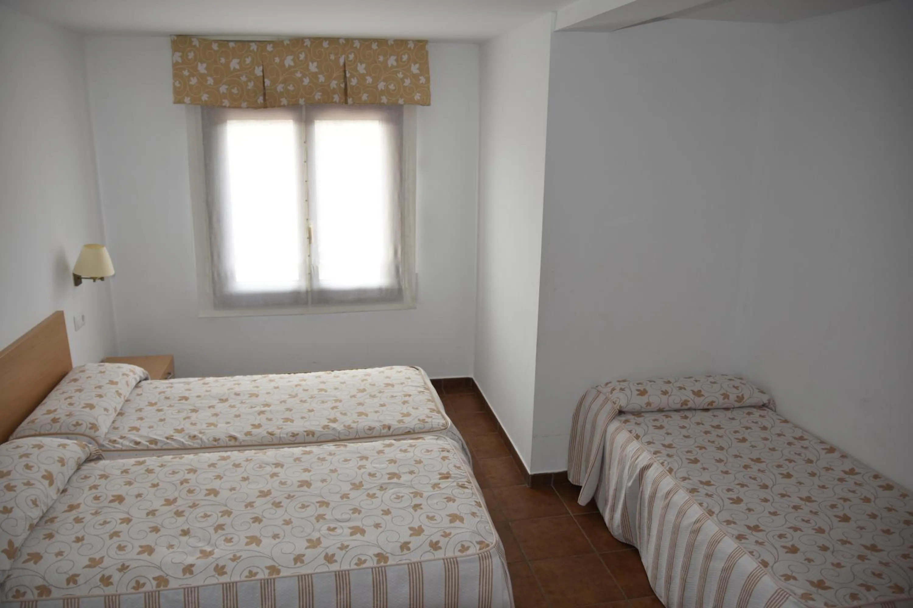 Bed in Aparthotel Tres Caminos