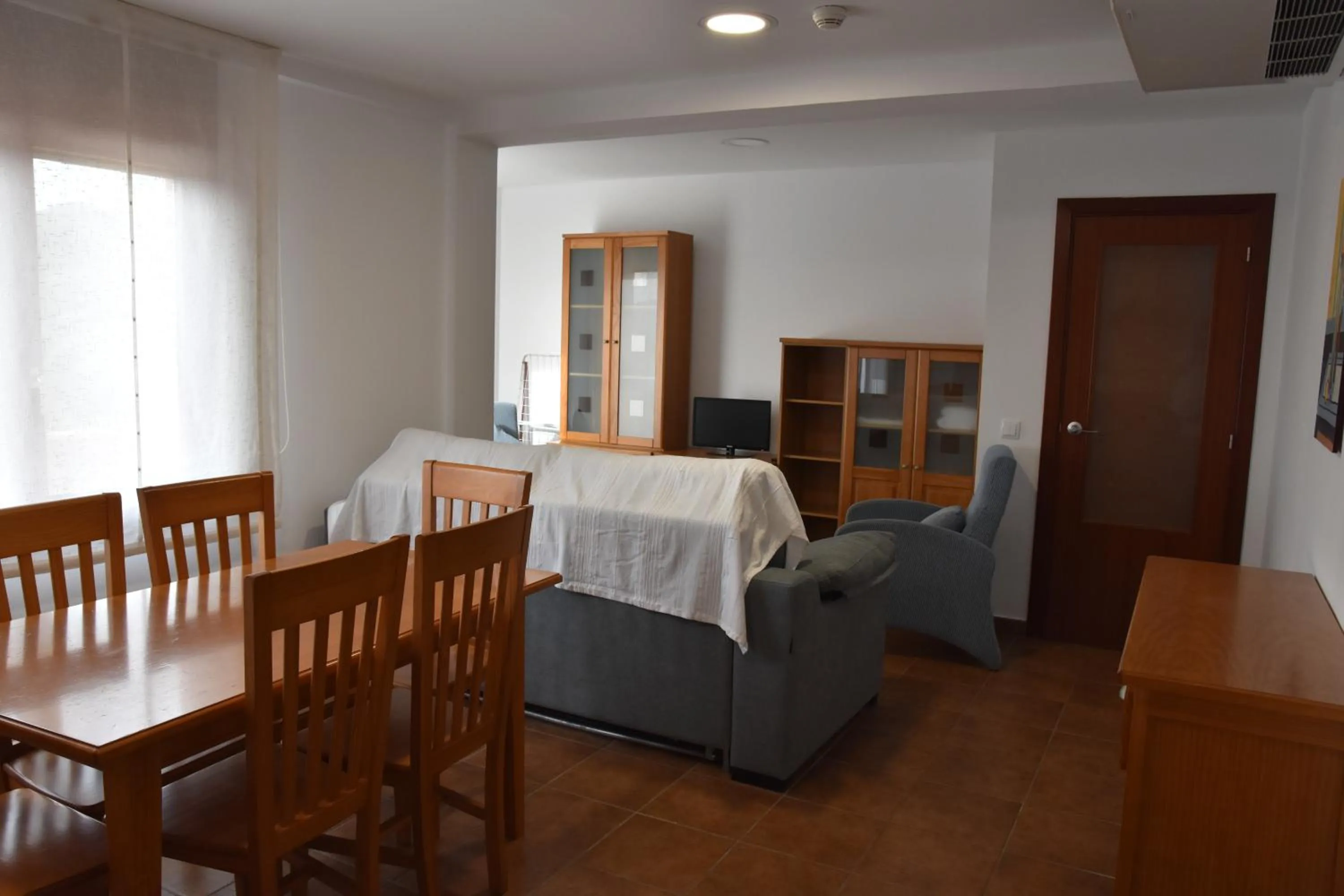 Bed in Aparthotel Tres Caminos