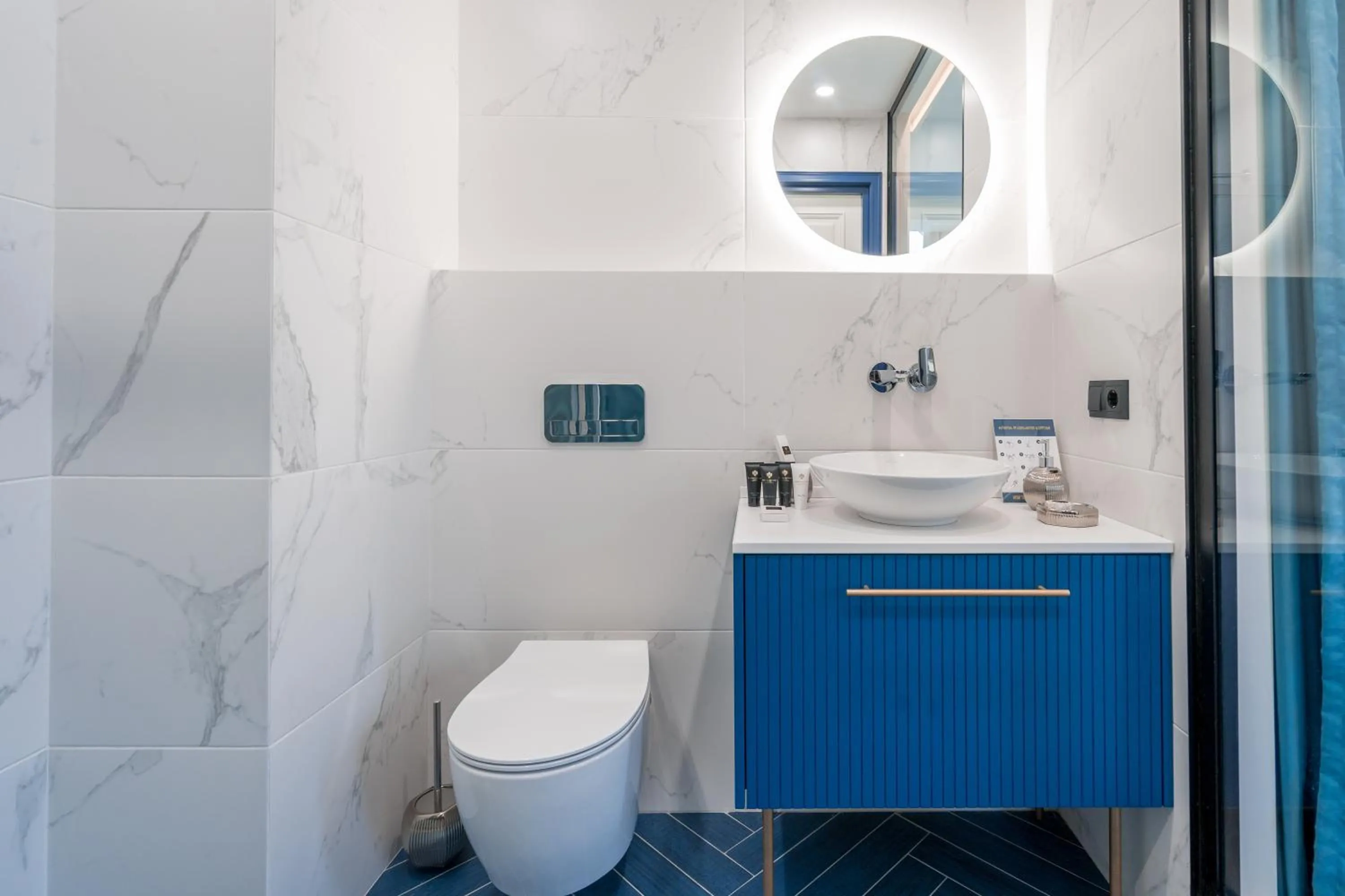 Bathroom in Abanotubani Boutique hotel