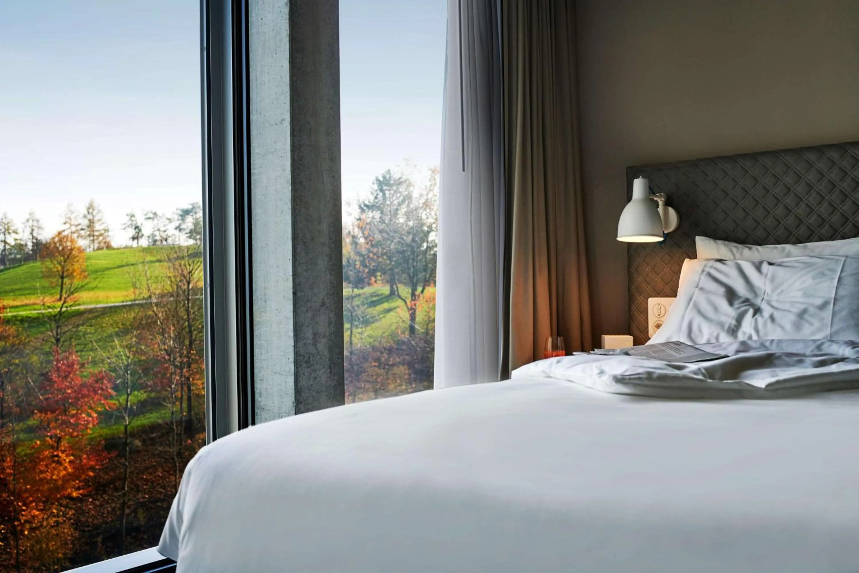 Bed in Hyatt Place Zurich Airport the Circle