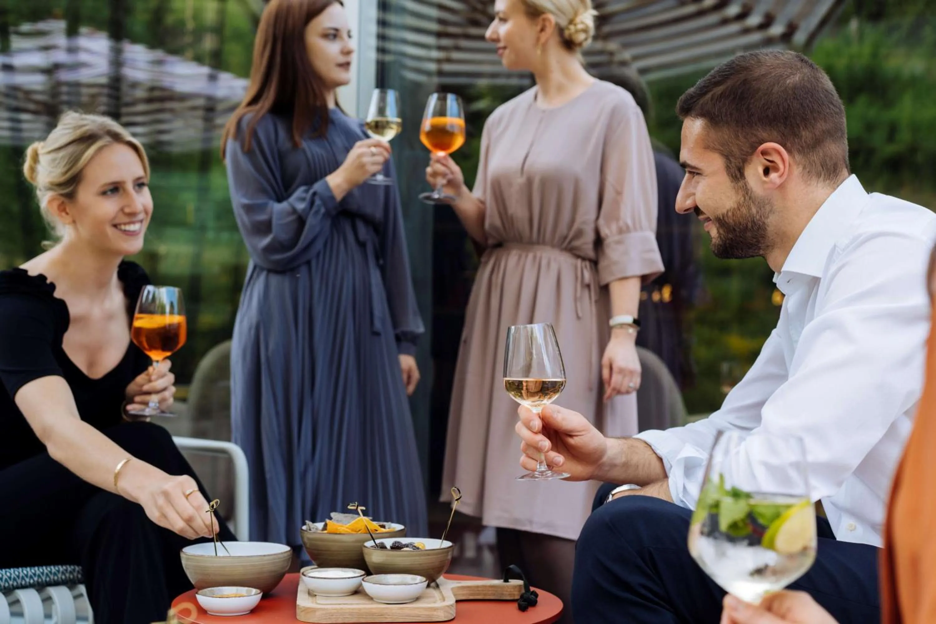Patio in Hyatt Place Zurich Airport the Circle