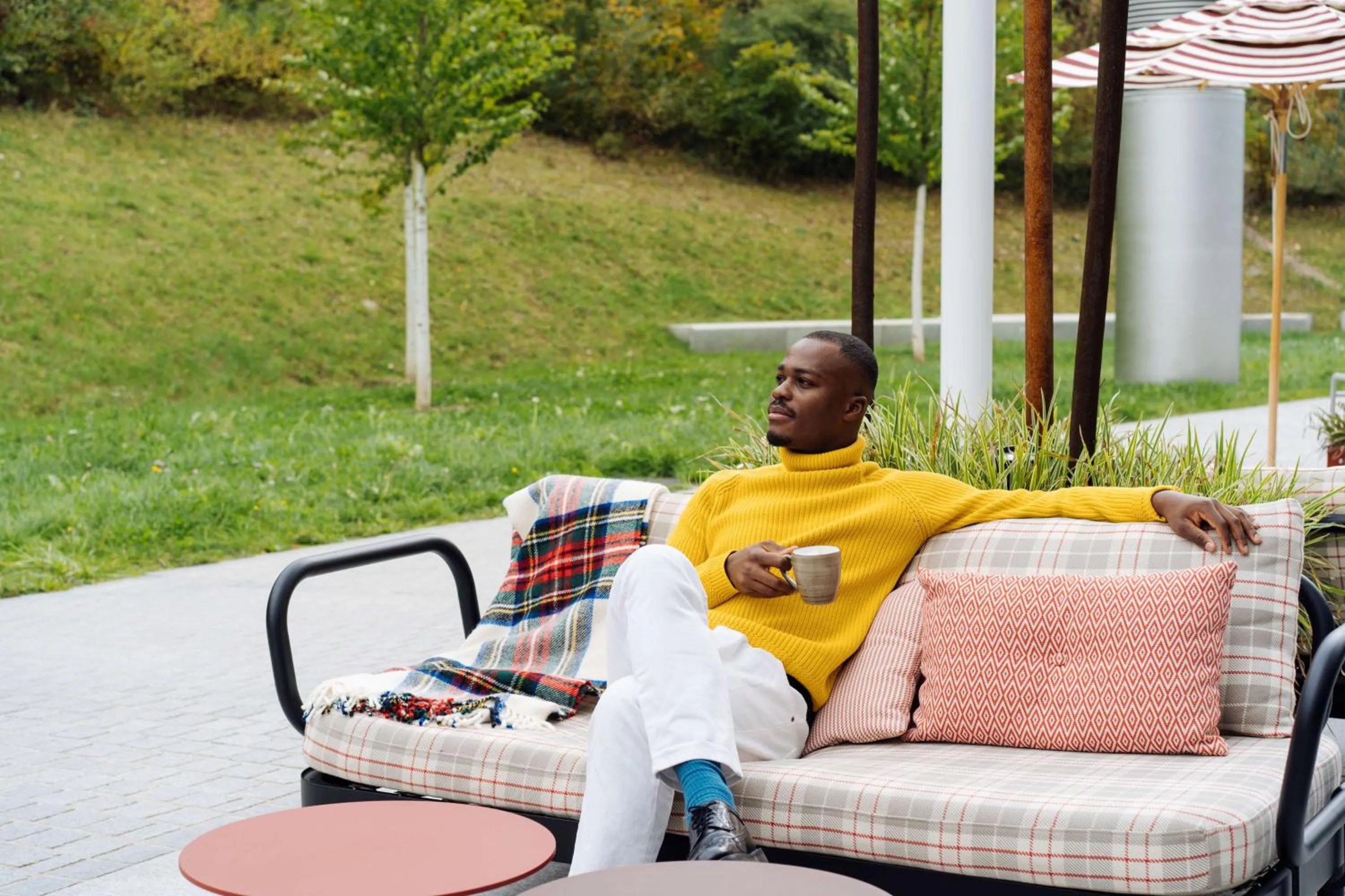 Patio in Hyatt Place Zurich Airport the Circle