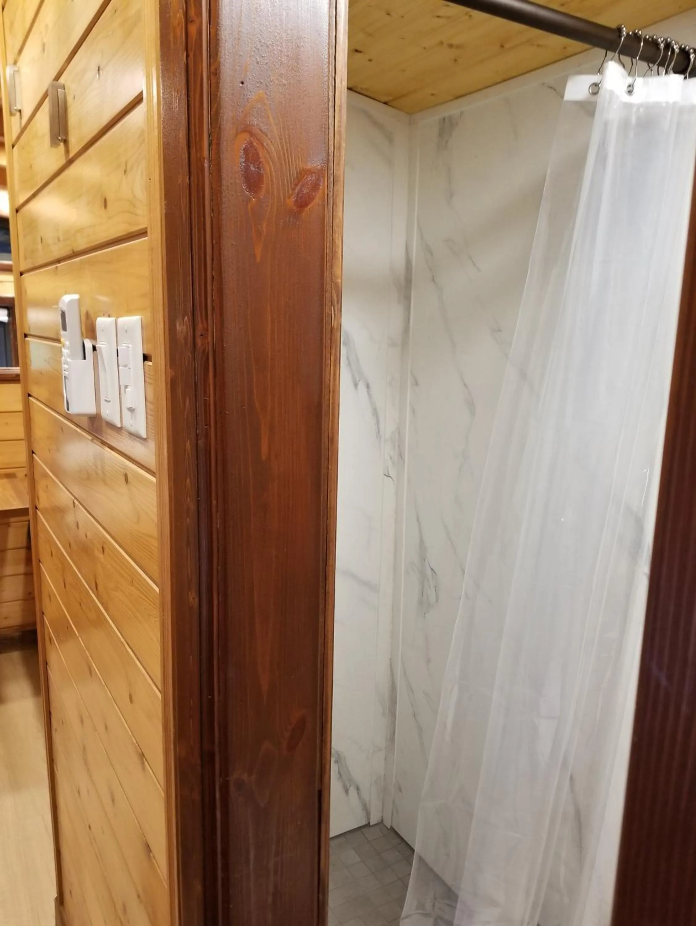 Shower in Camptel Poconos